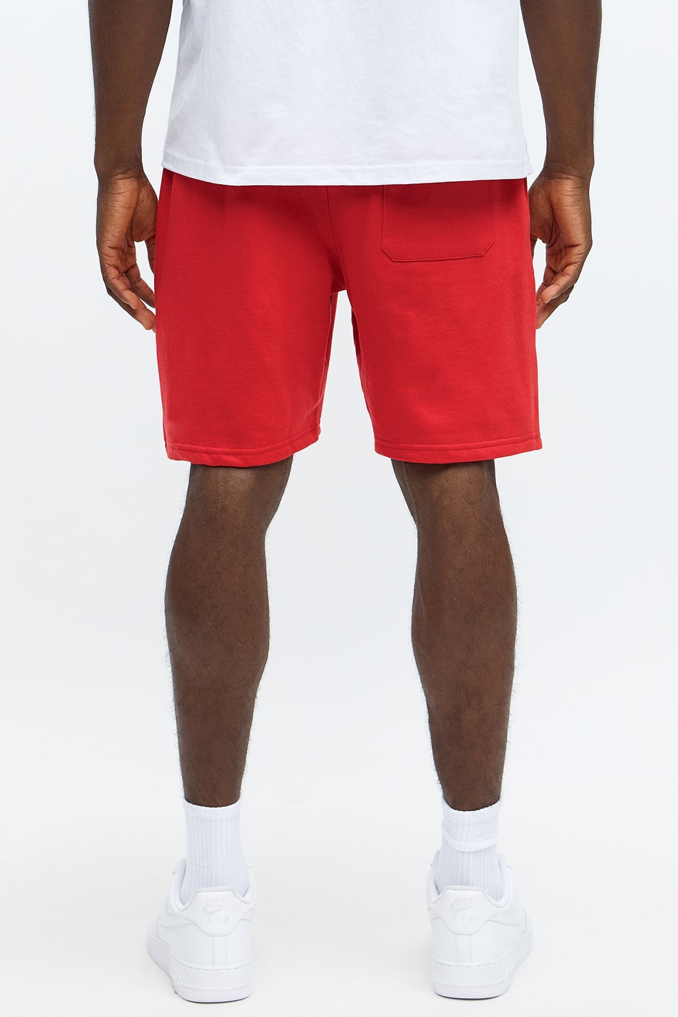 Fly Higher And Grind Sweatshorts - Red