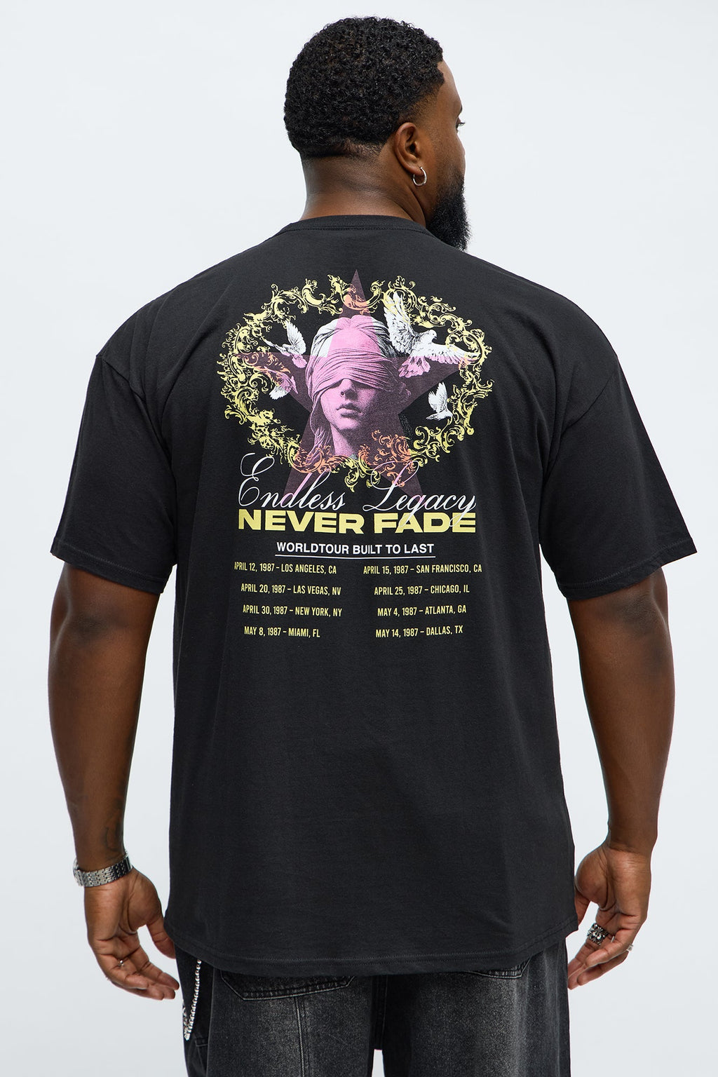 Endless Legacy Never Fade Short Sleeve Tee - Black