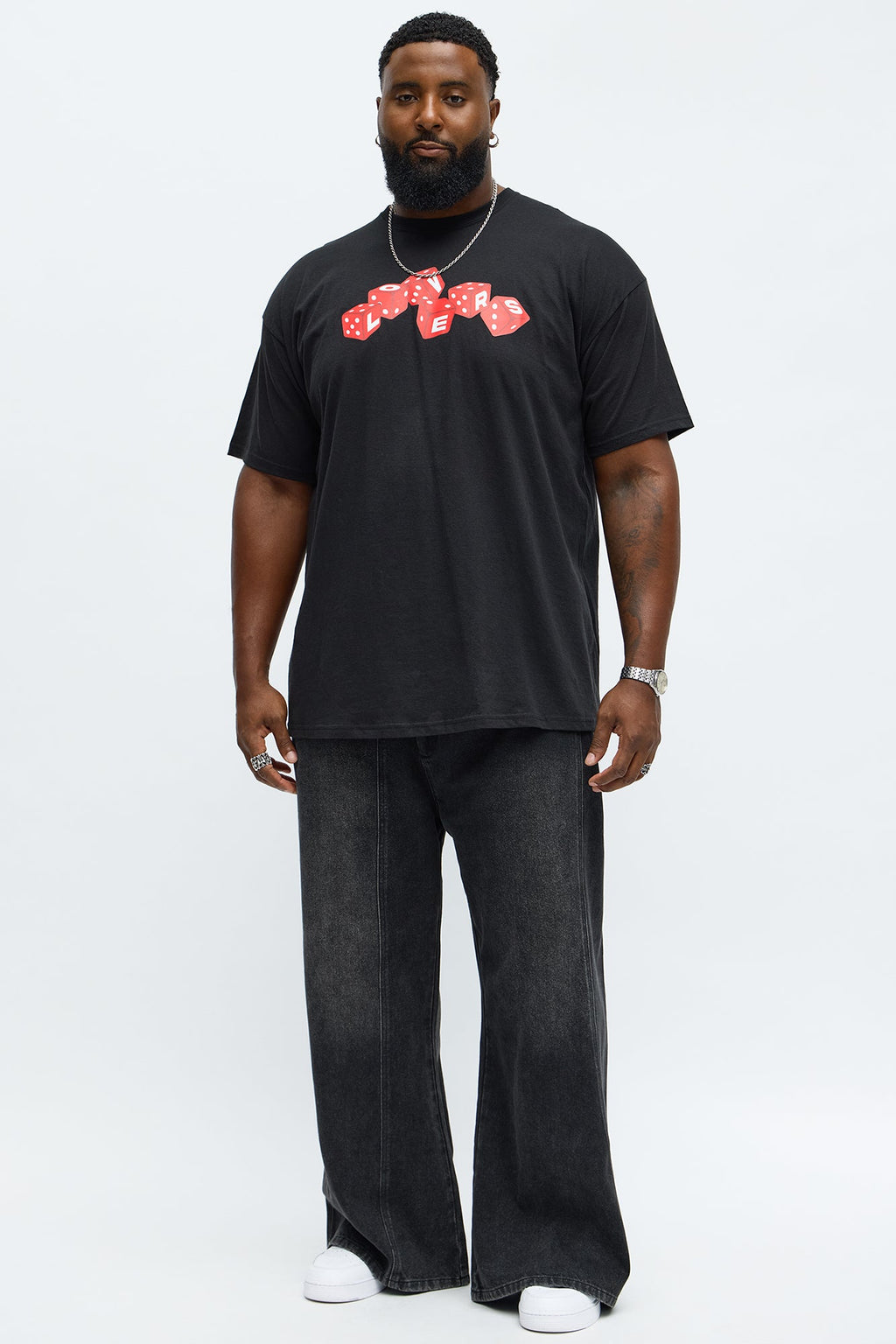 Lovers Game Short Sleeve Tee - Black