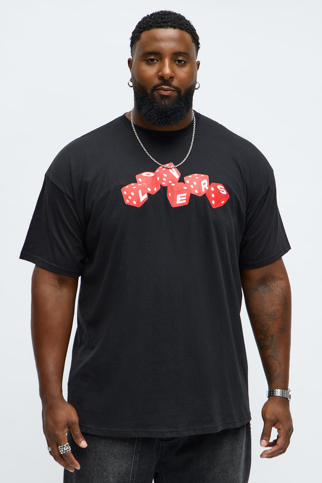 Lovers Game Short Sleeve Tee - Black