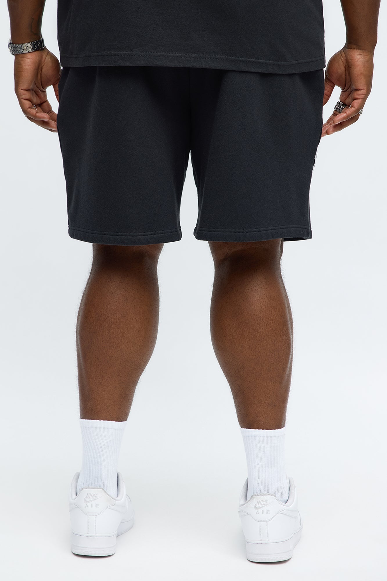 Angel Star 666 Sweatshort - Black