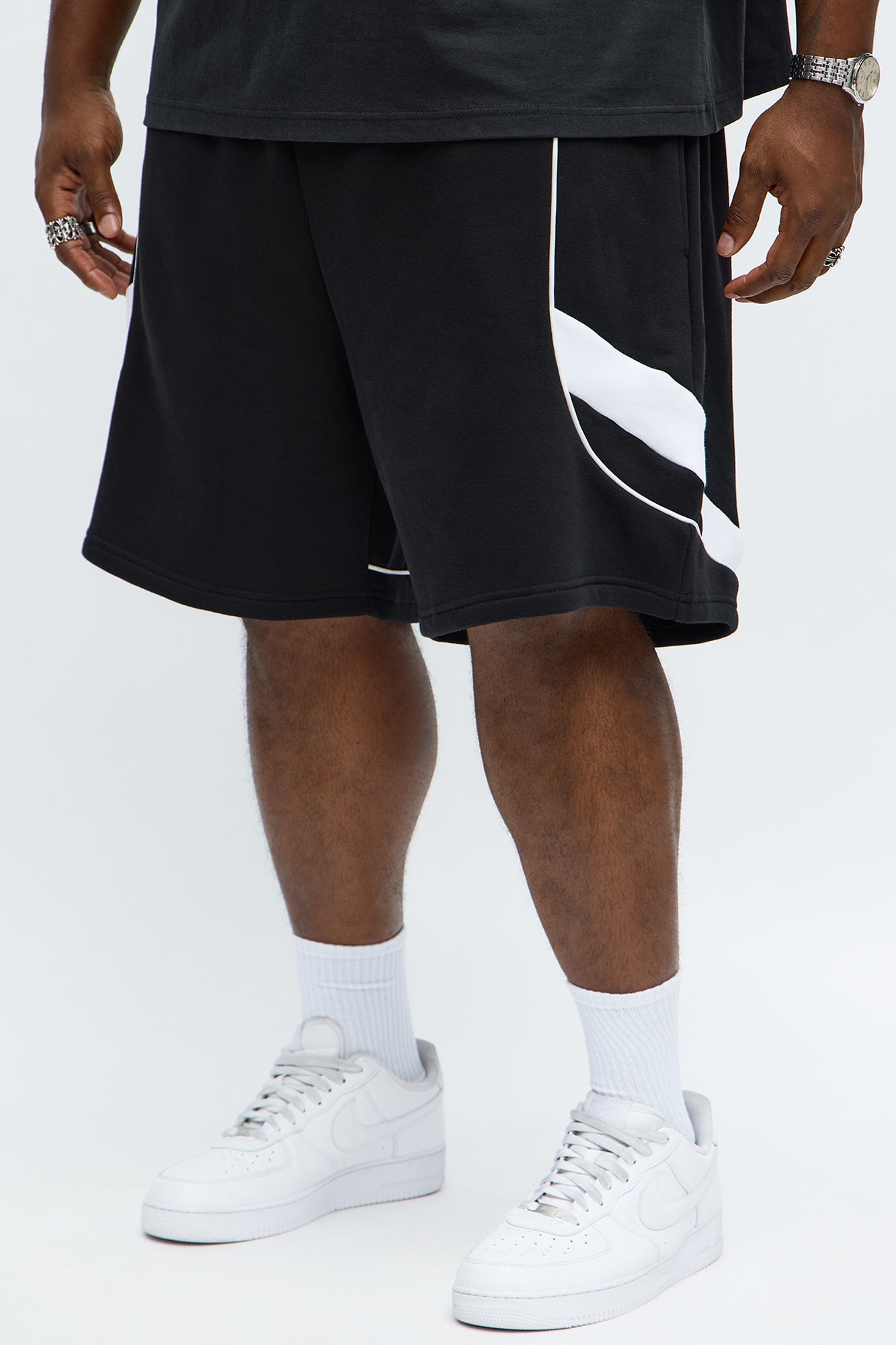 Tyson Relaxed Best Impression Shorts - Black/combo