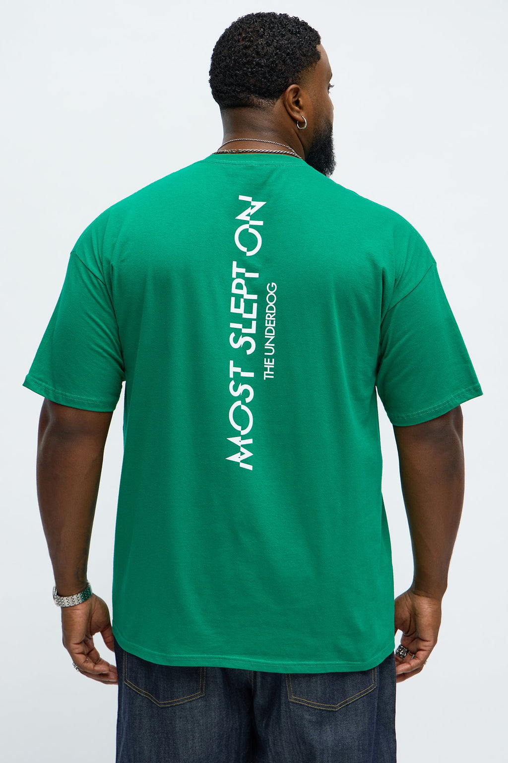 Slept On Short Sleeve Tee - Hunter Green