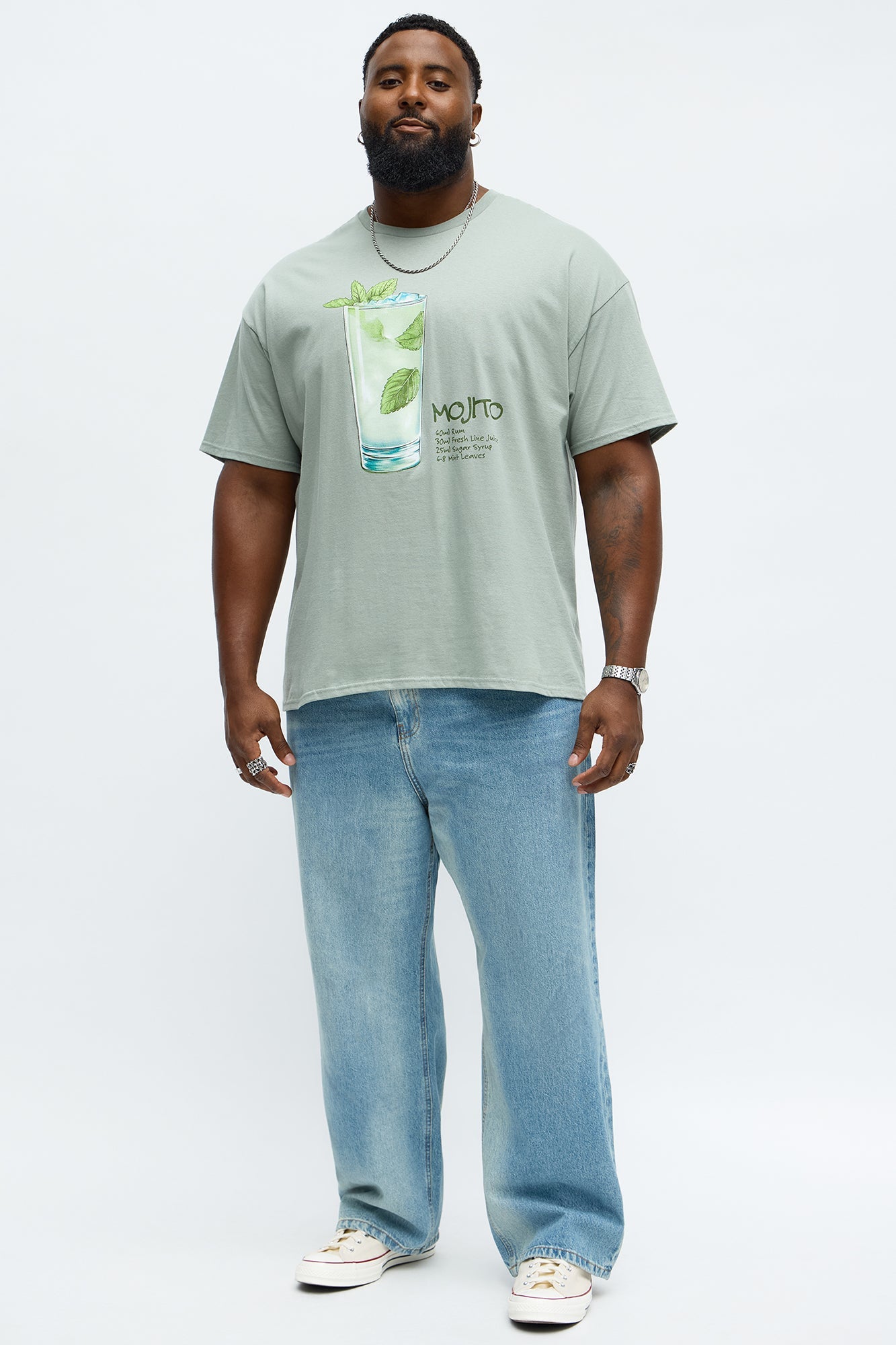 Mojito Short Sleeve Tee - Sage