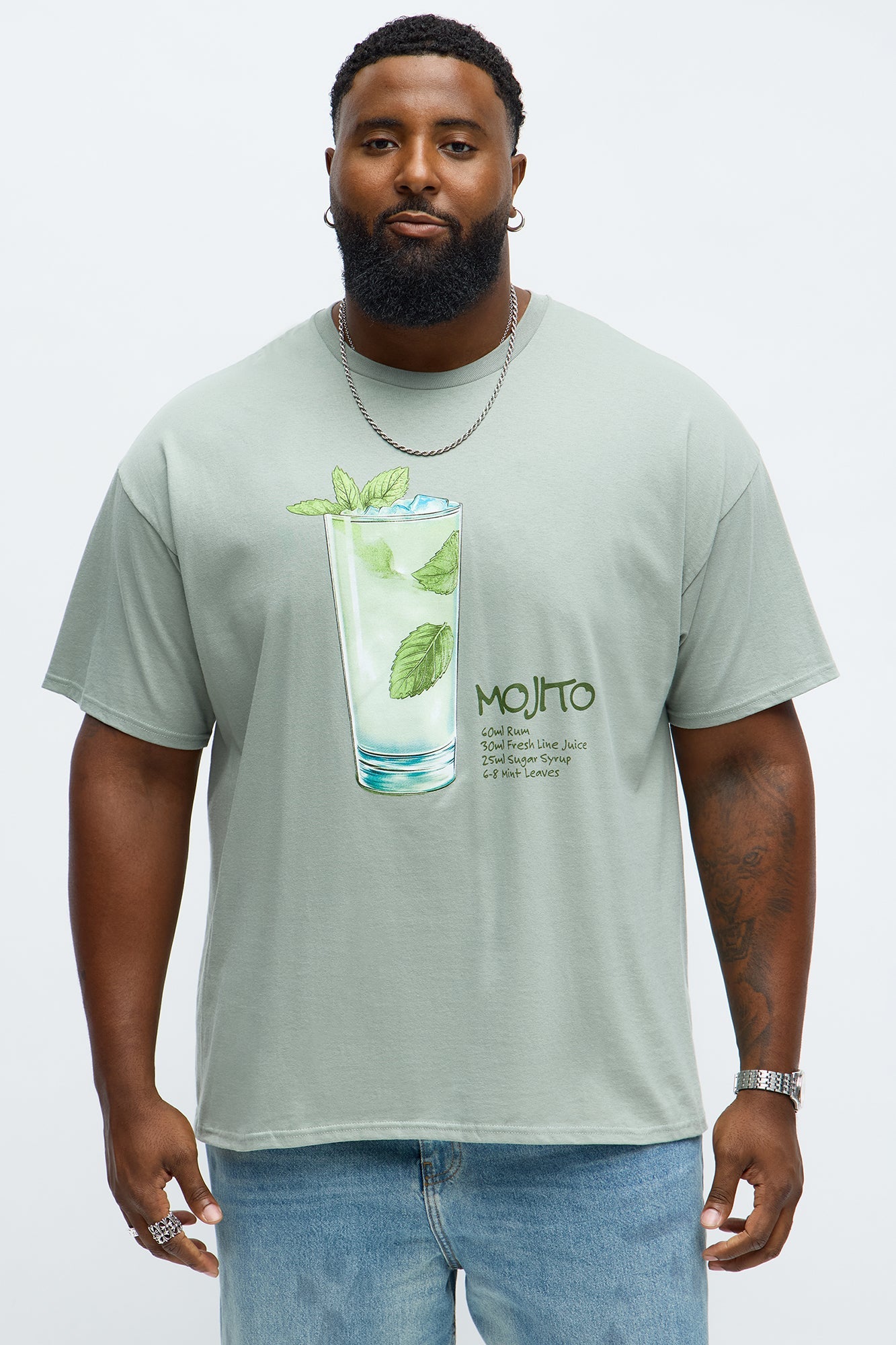 Mojito Short Sleeve Tee - Sage