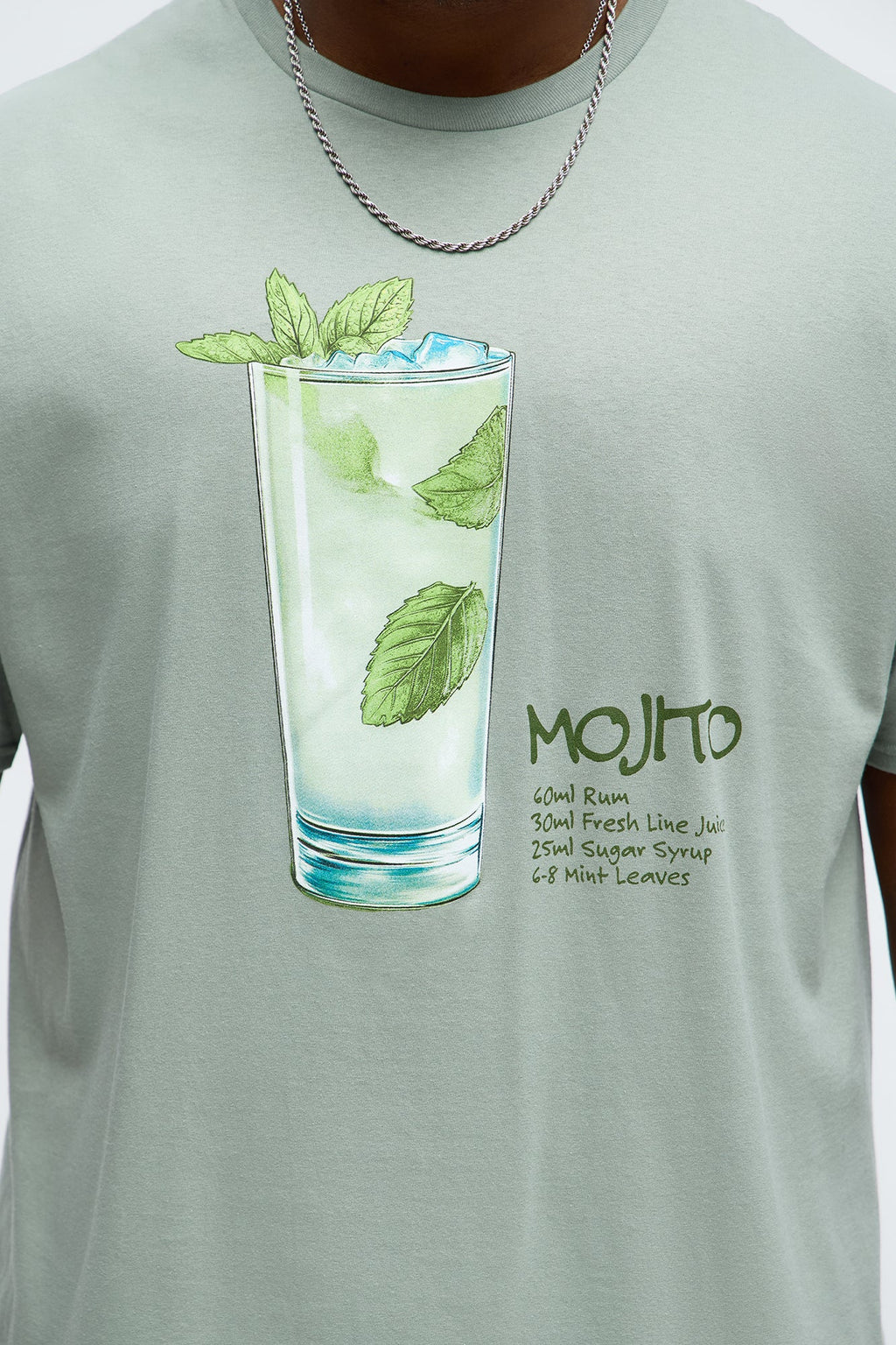 Mojito Short Sleeve Tee - Sage