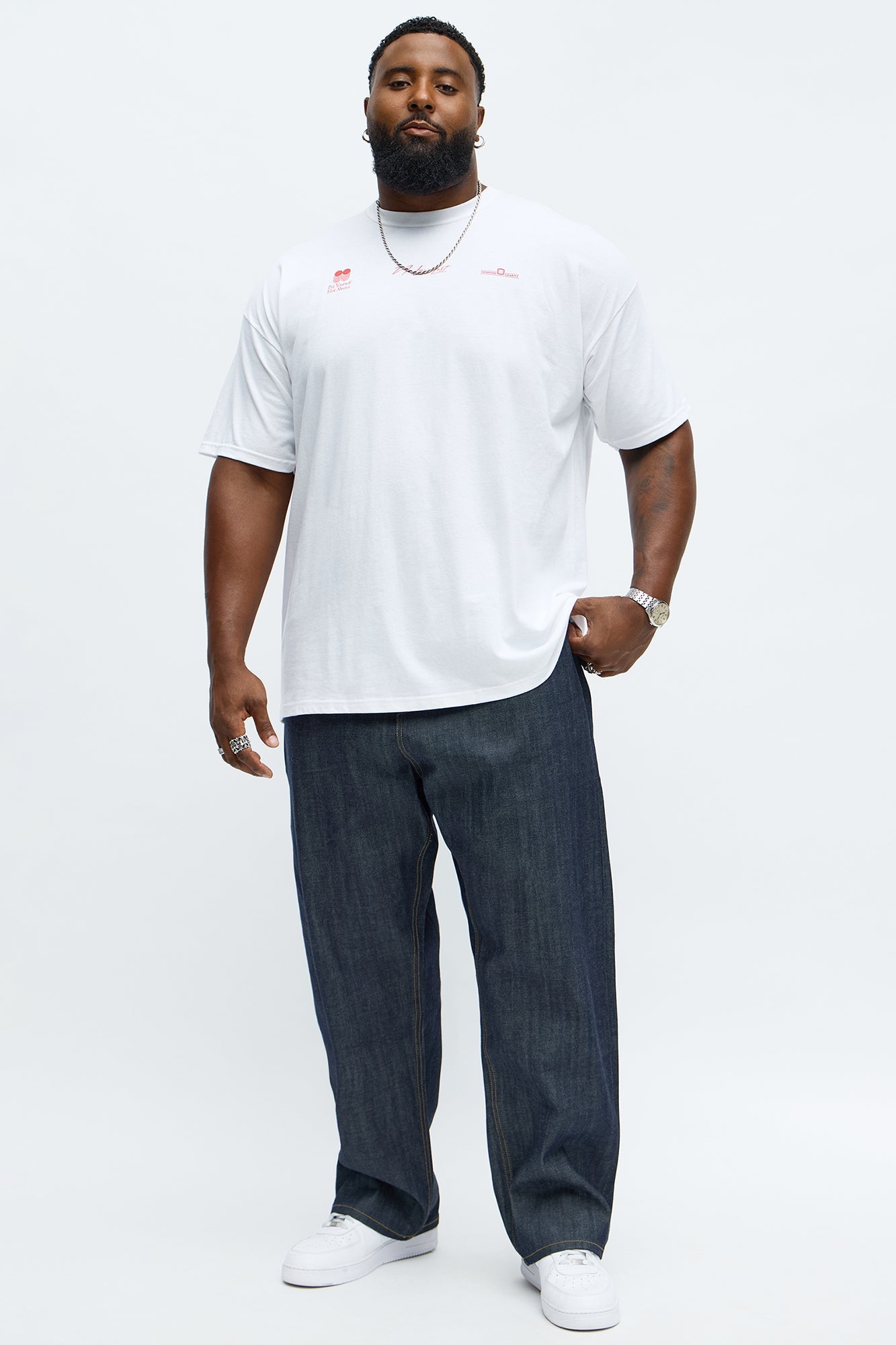Burning Bridges No Love Short Sleeve Tee - White
