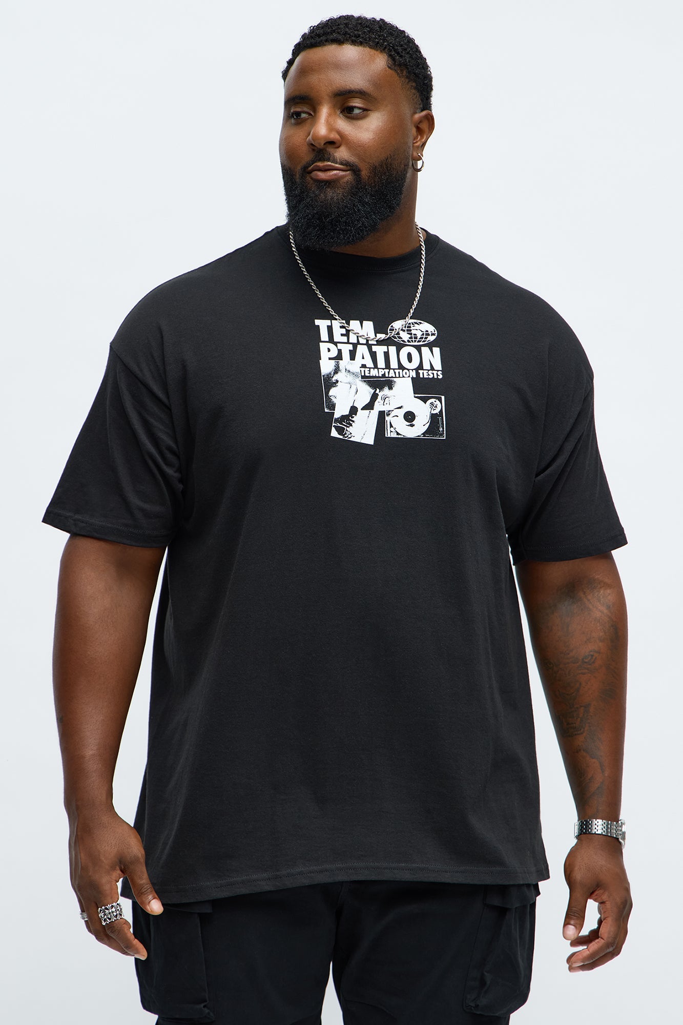 Temptation Tests Short Sleeve Tee - Black