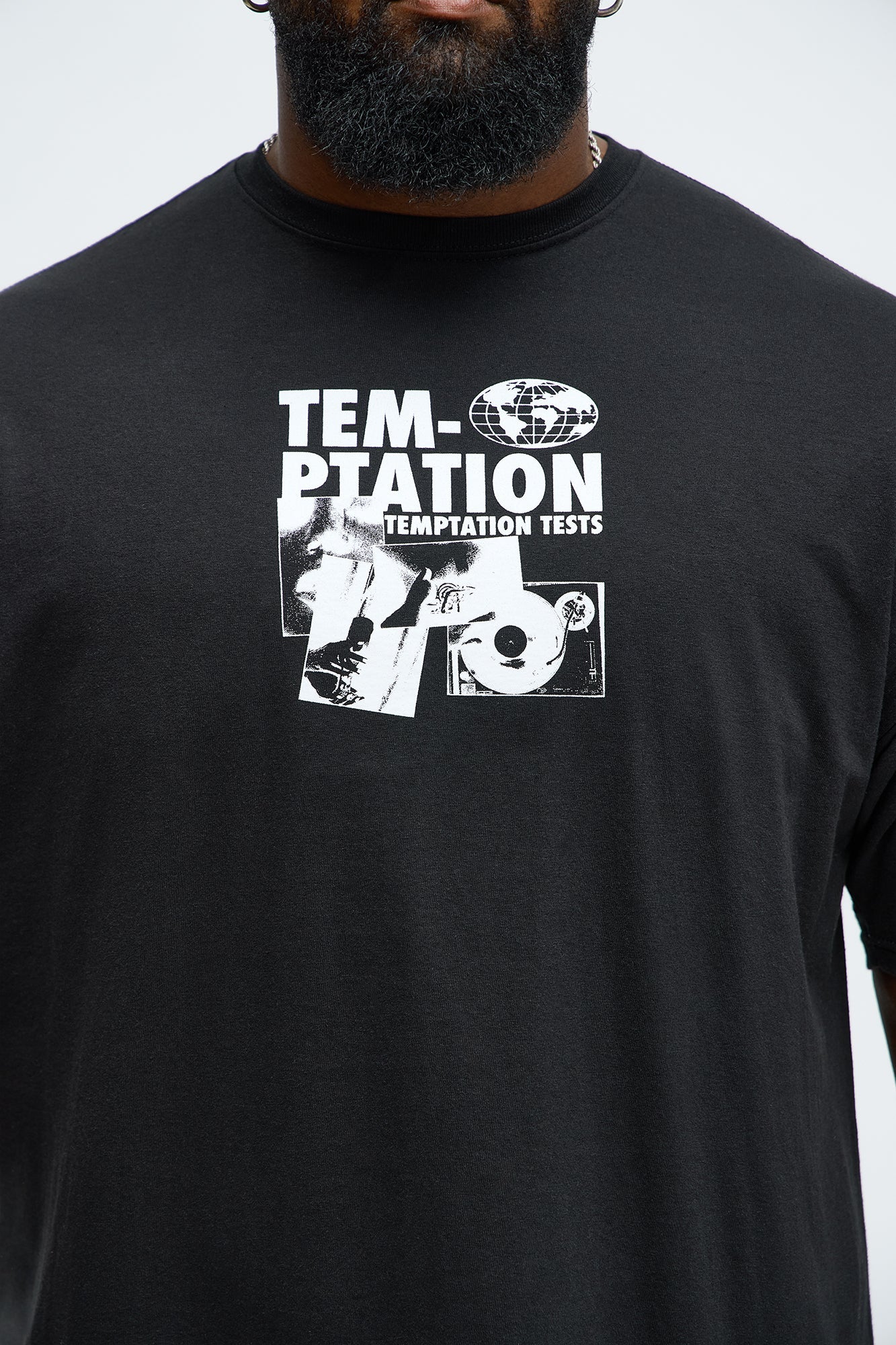 Temptation Tests Short Sleeve Tee - Black