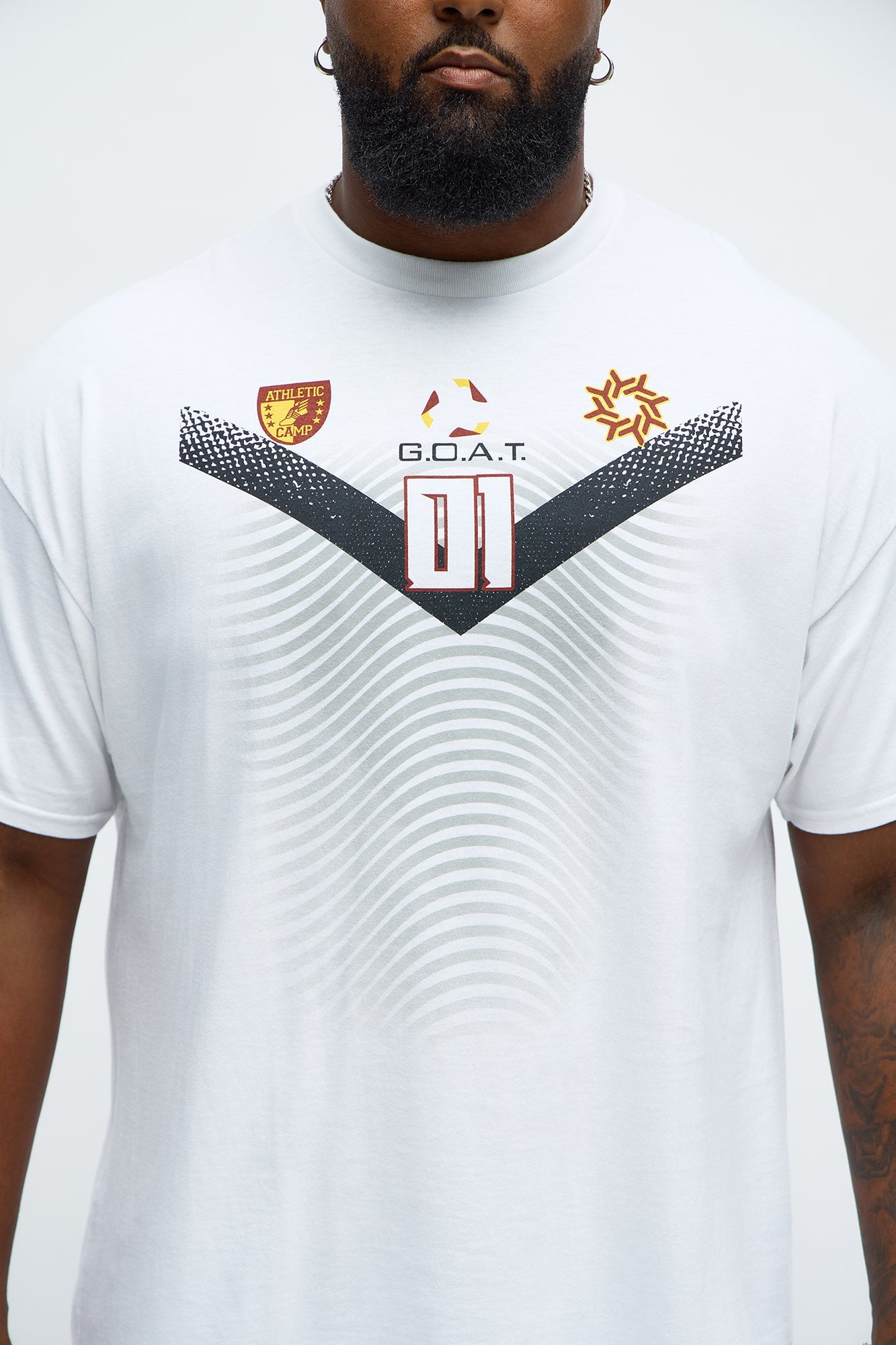 GOAT Soccer Club Short Sleeve Tee - White