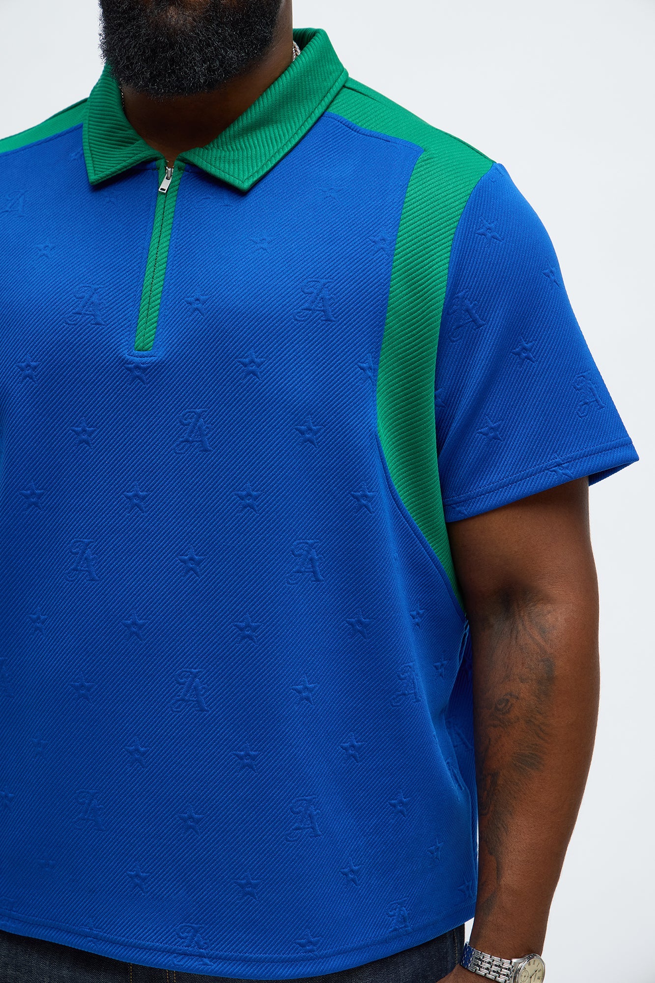 Millionaire Mindset Polo - Navy/combo