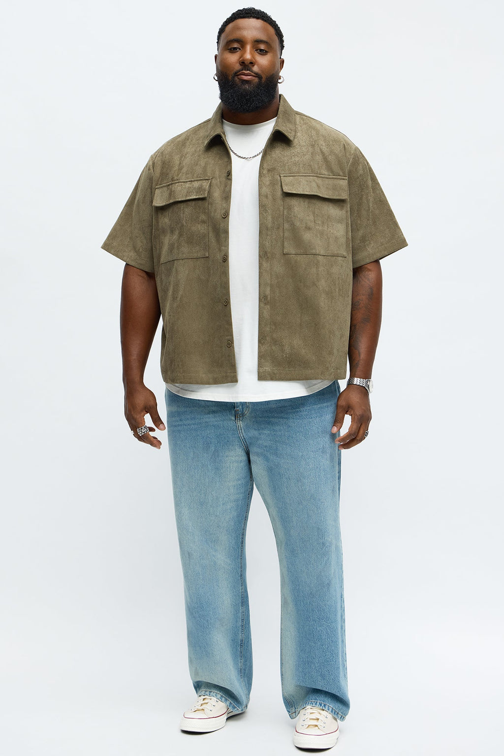 Baggy Gold Rush Jeans - Medium Blue Wash