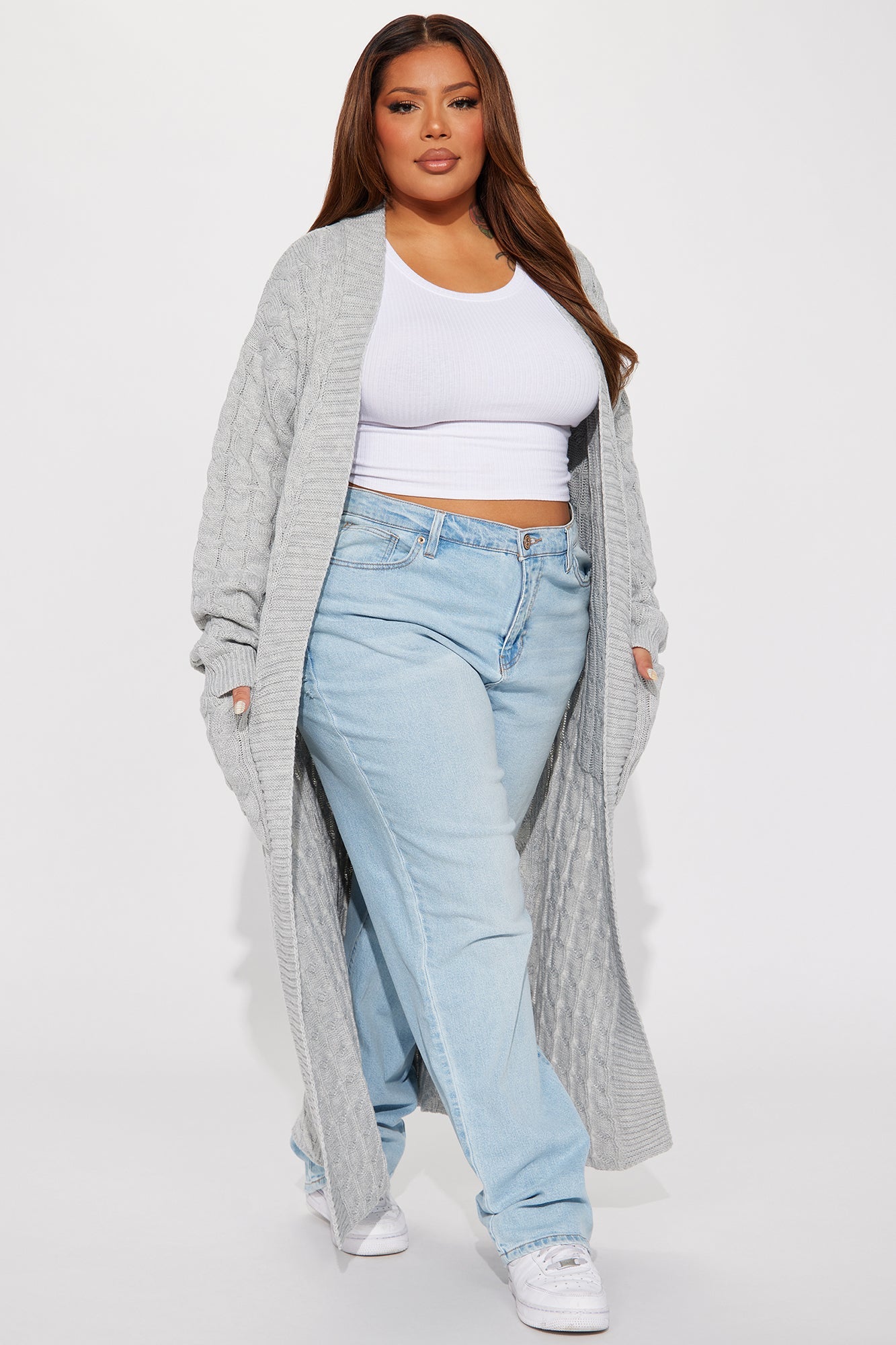 Every Day Strut Cardigan Sweater - Grey