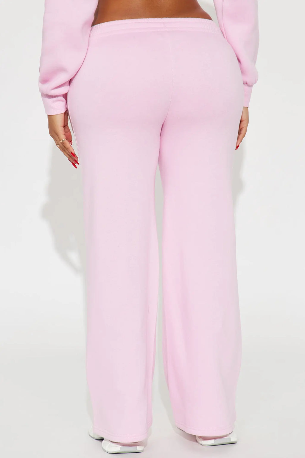 I Feel Fantastic Barbie Fleece Pants - Light Pink 