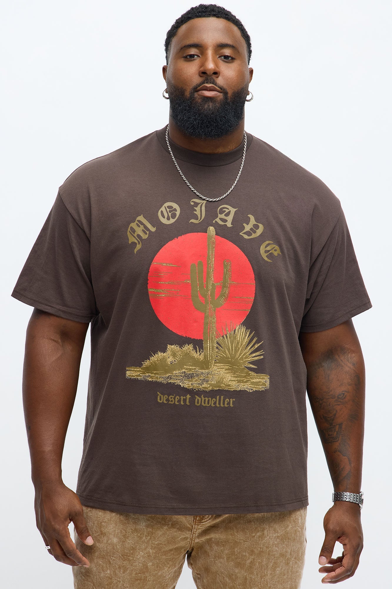 Mojave Desert Sun Short Sleeve Tee - Brown