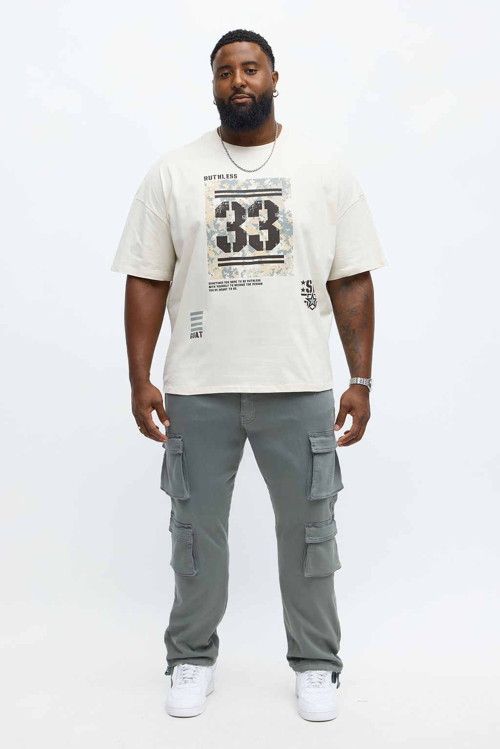 Slim Double It Up Cargo Pants - Sage