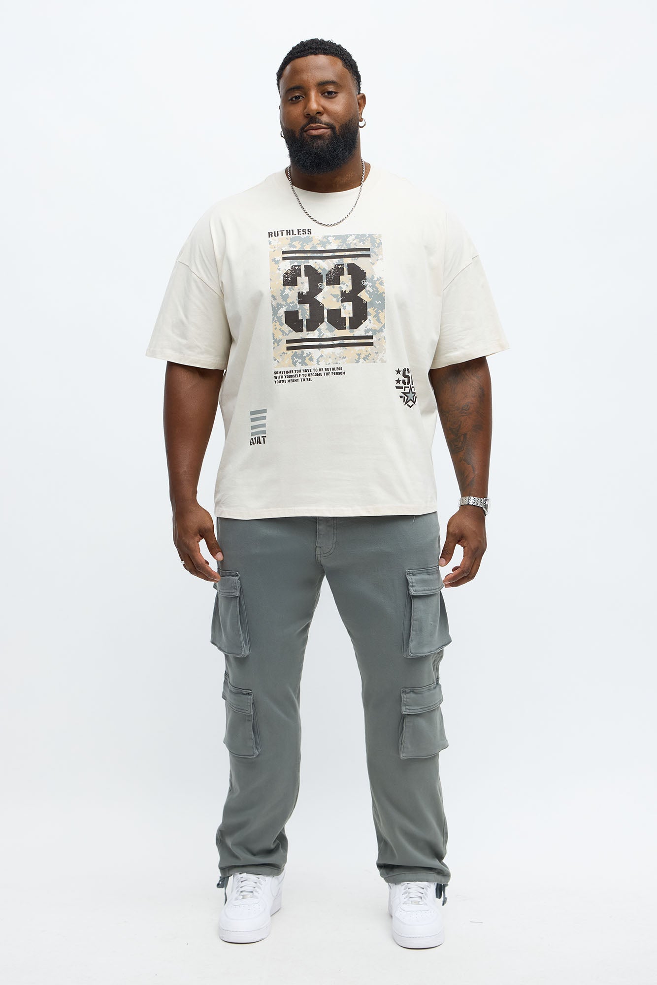 Slim Double It Up Cargo Pants - Sage