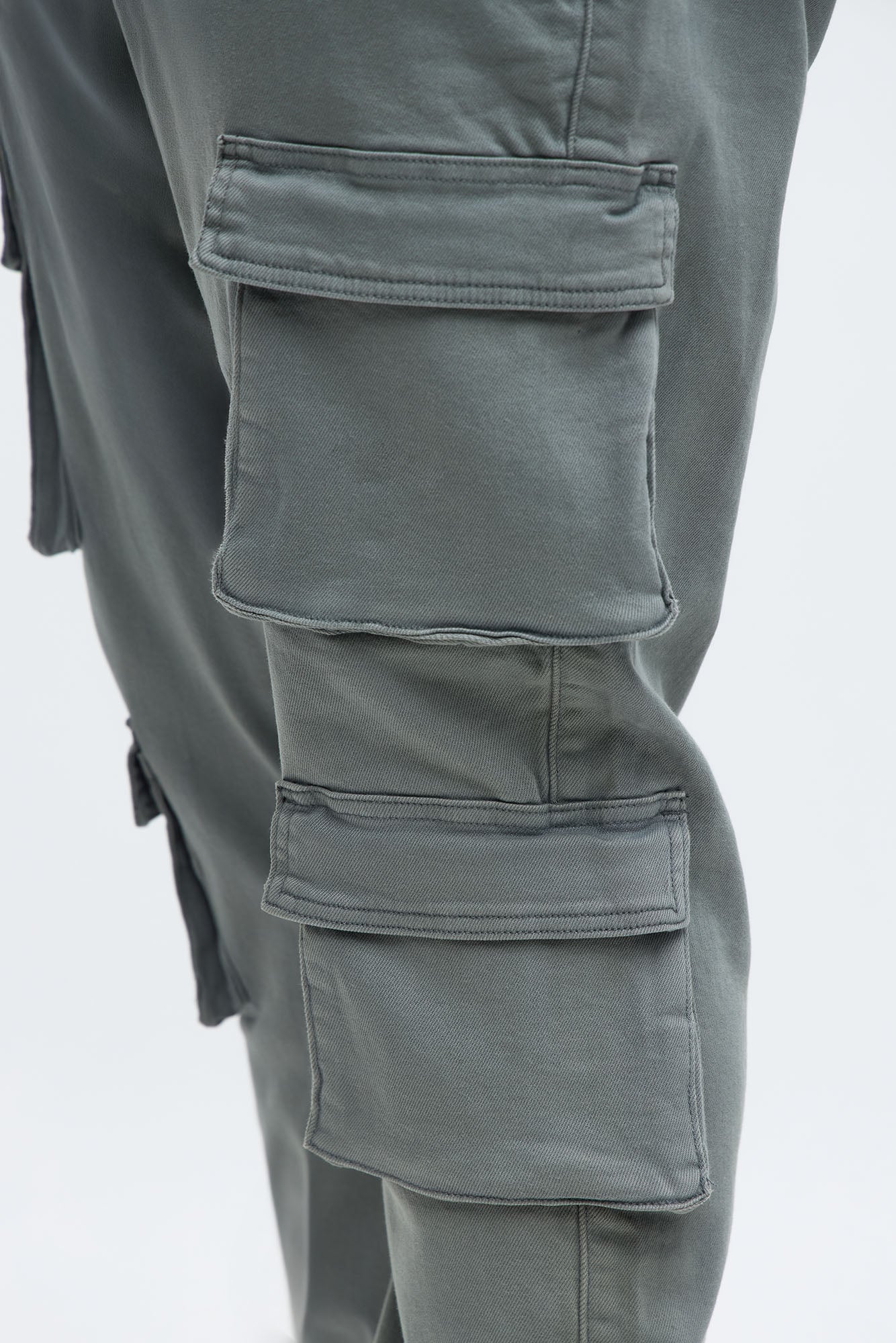 Slim Double It Up Cargo Pants - Sage