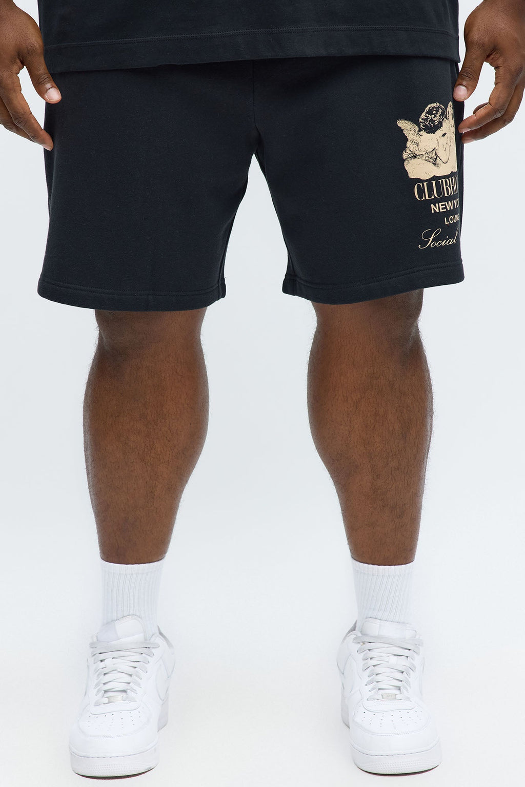 Clubhouse NYC Sweatshort - Black/combo