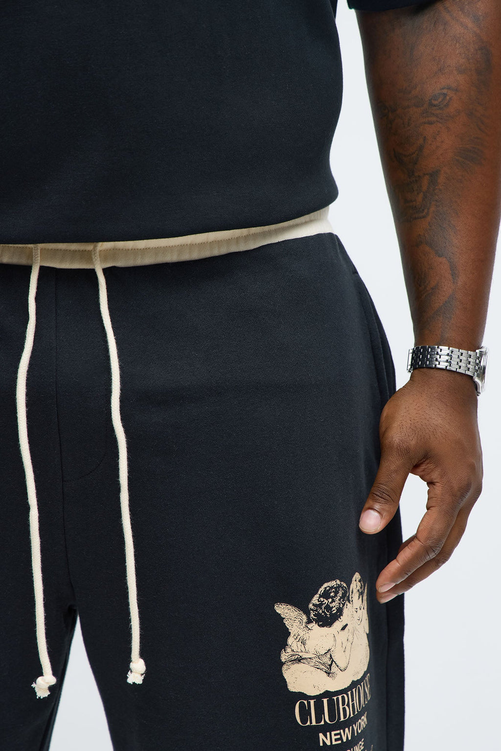 Clubhouse NYC Sweatshort - Black/combo