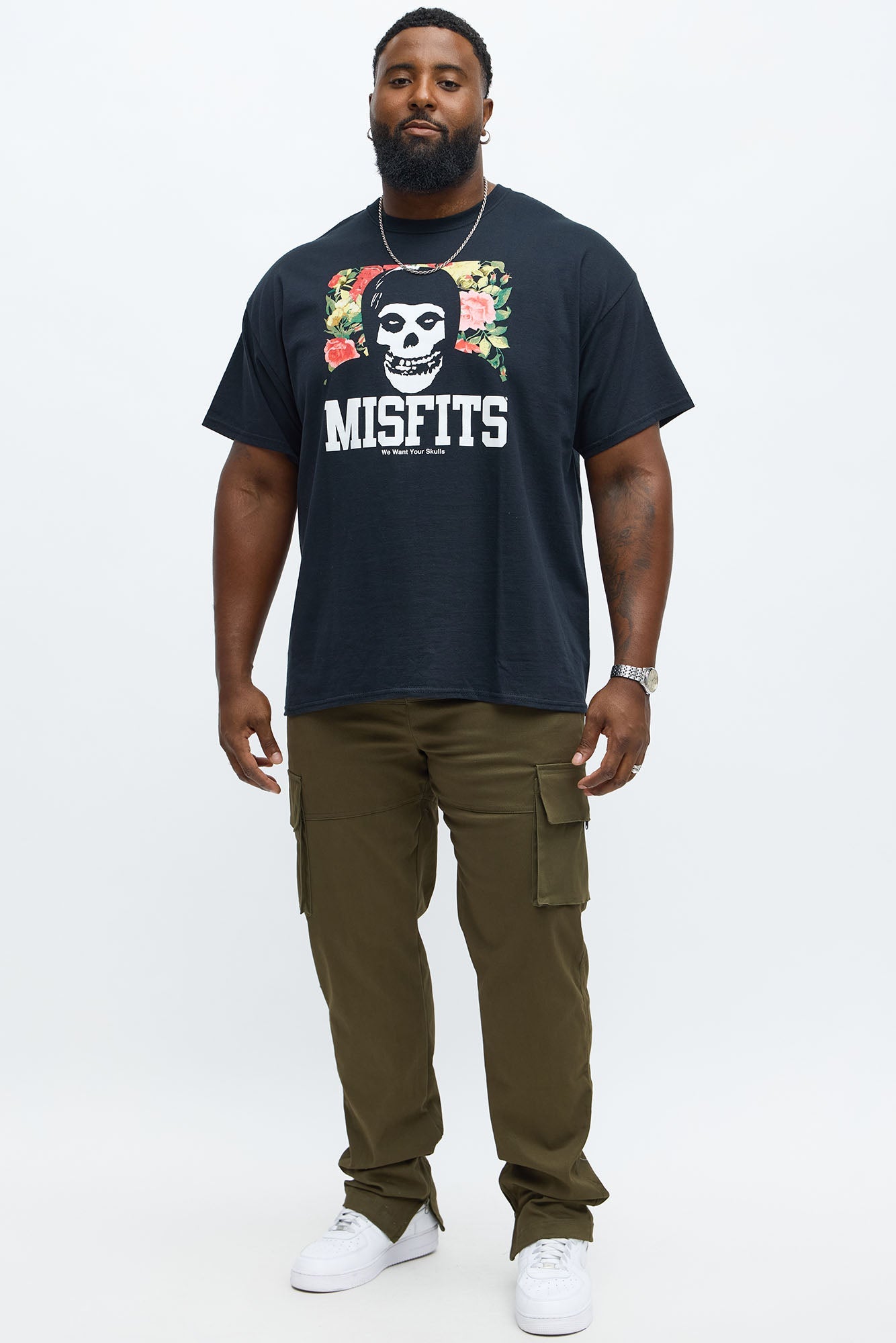 Misfits Want Your Skulls Short Sleeve Tee - Black