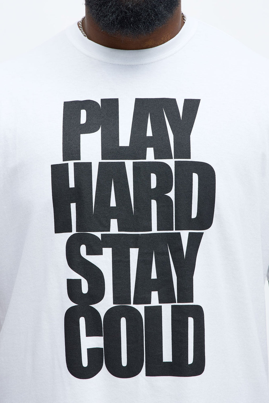 Play Hard Stay Cold Short Sleeve Tee - White