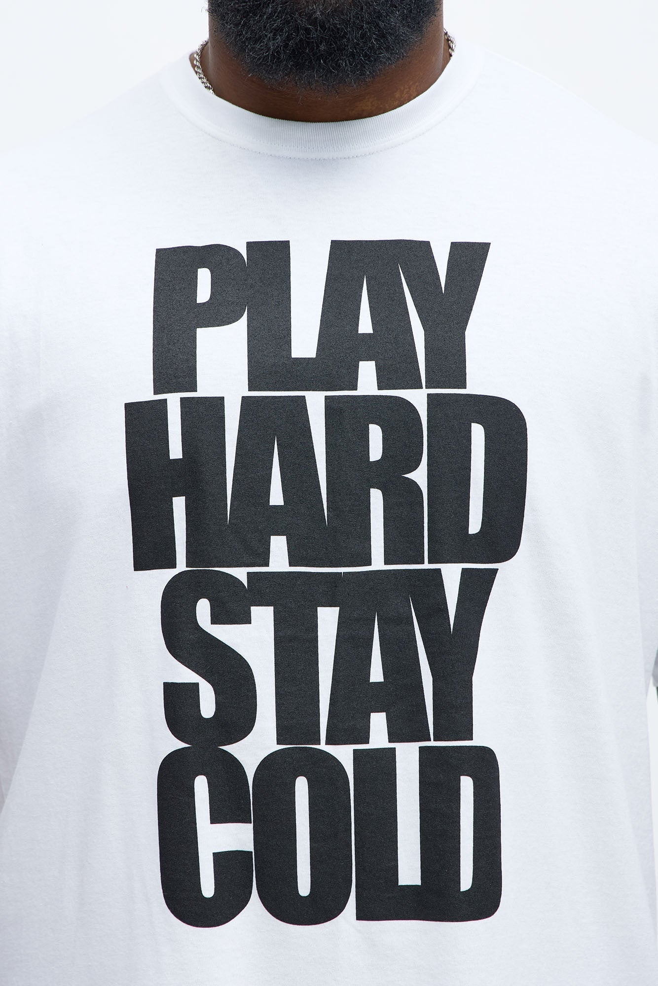 Play Hard Stay Cold Short Sleeve Tee - White