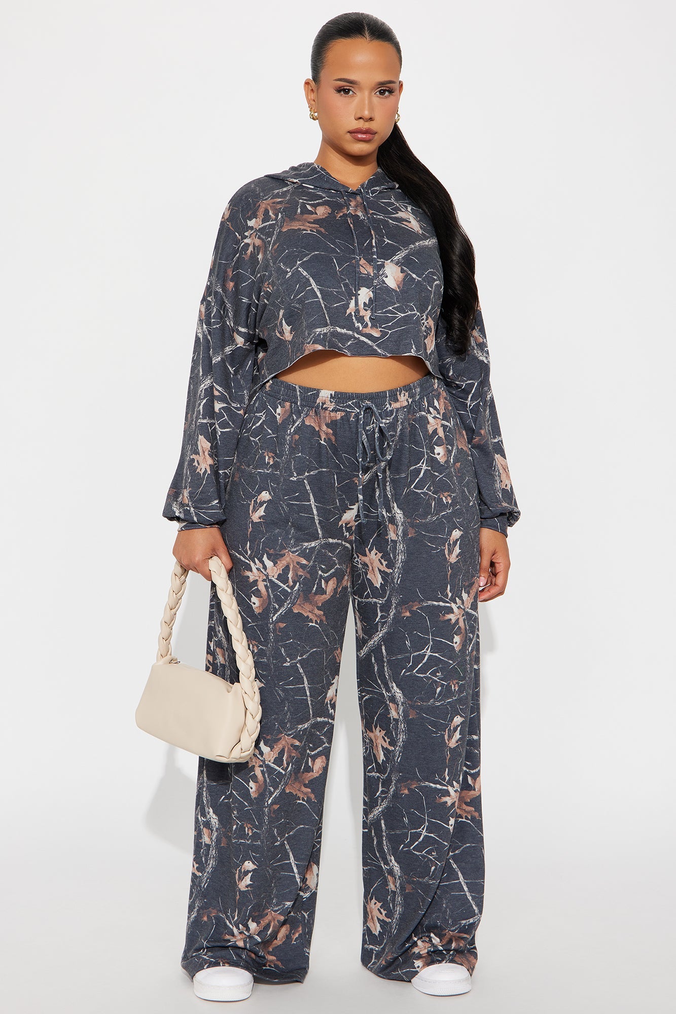 Chicago Camo Pant Set - Olive/combo