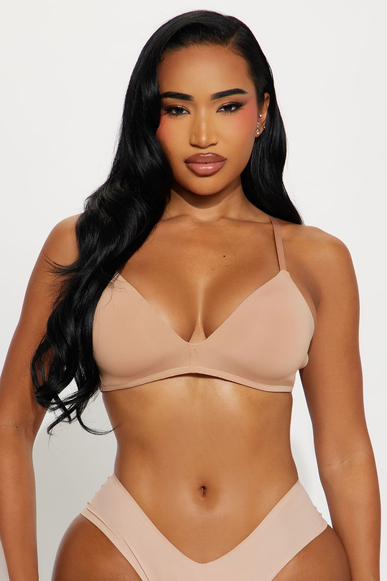 Nova Molded Wireless Bra - Nude
