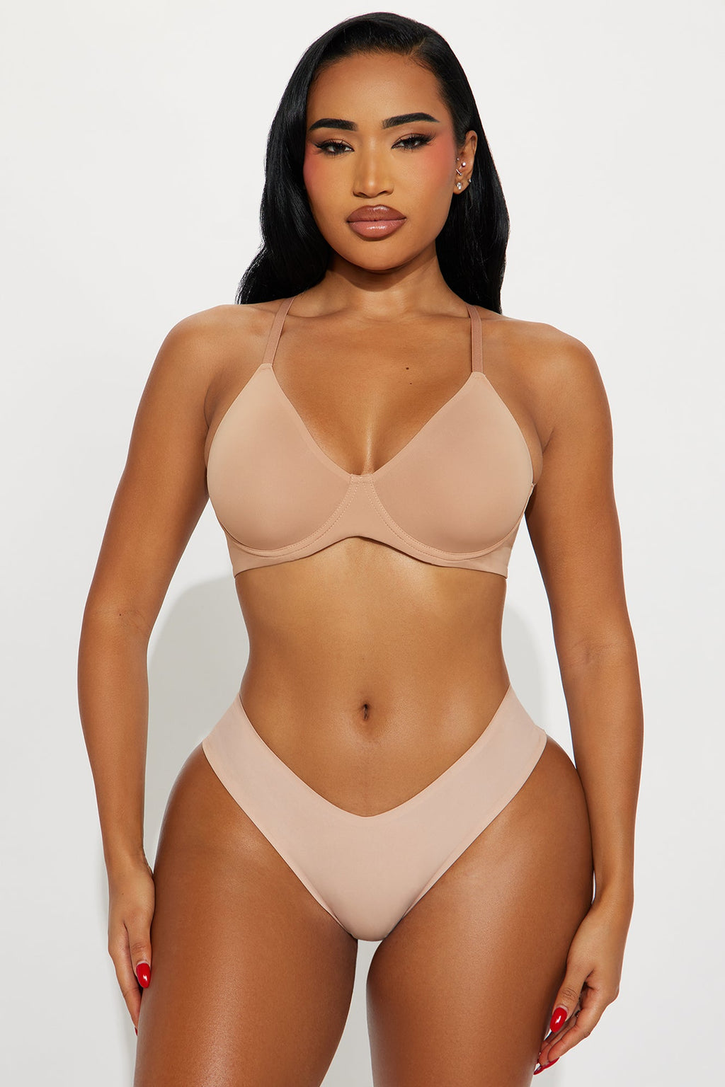 Nova Unlined Demi Bra - Nude