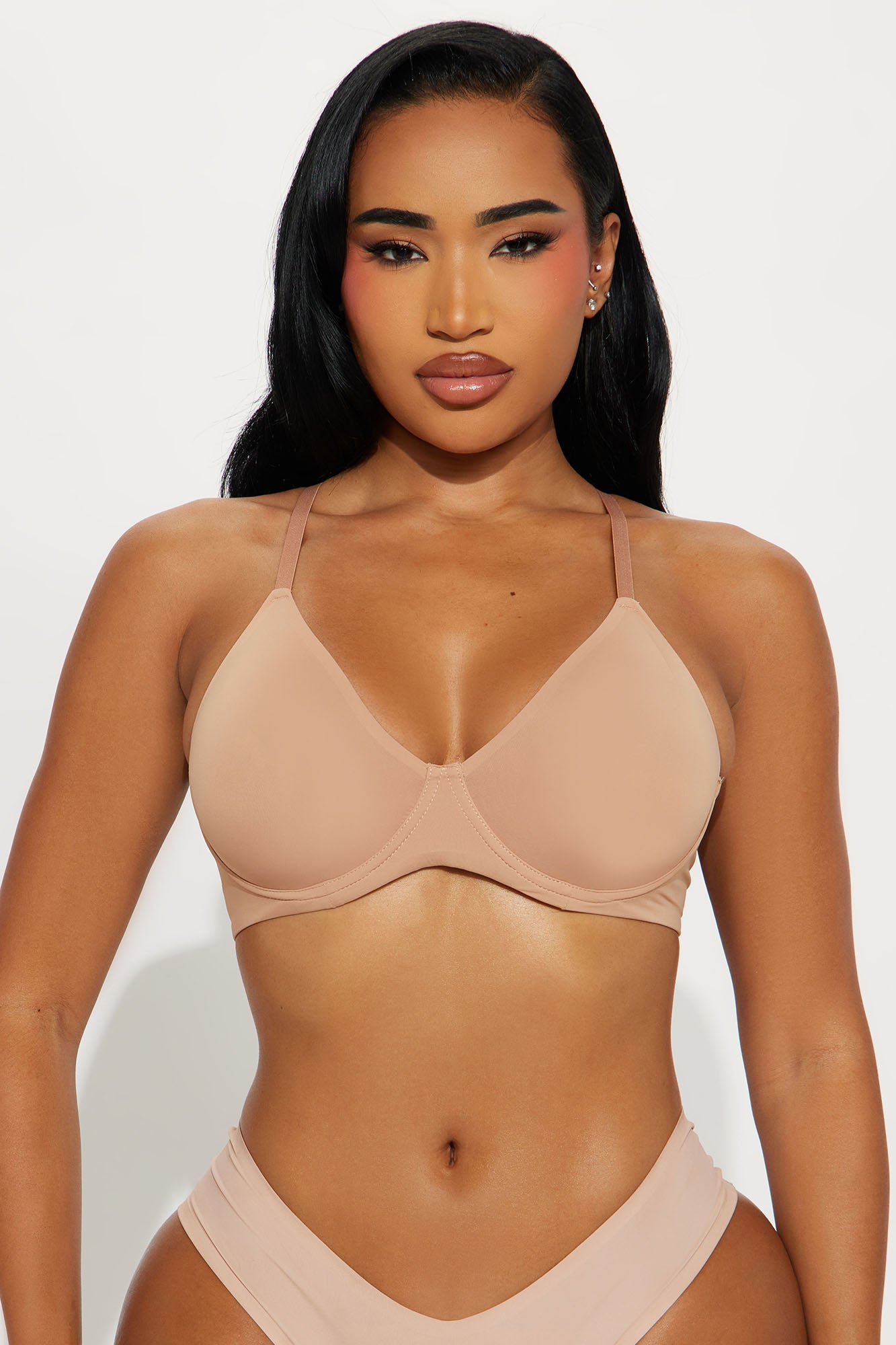 Nova Unlined Demi Bra - Nude