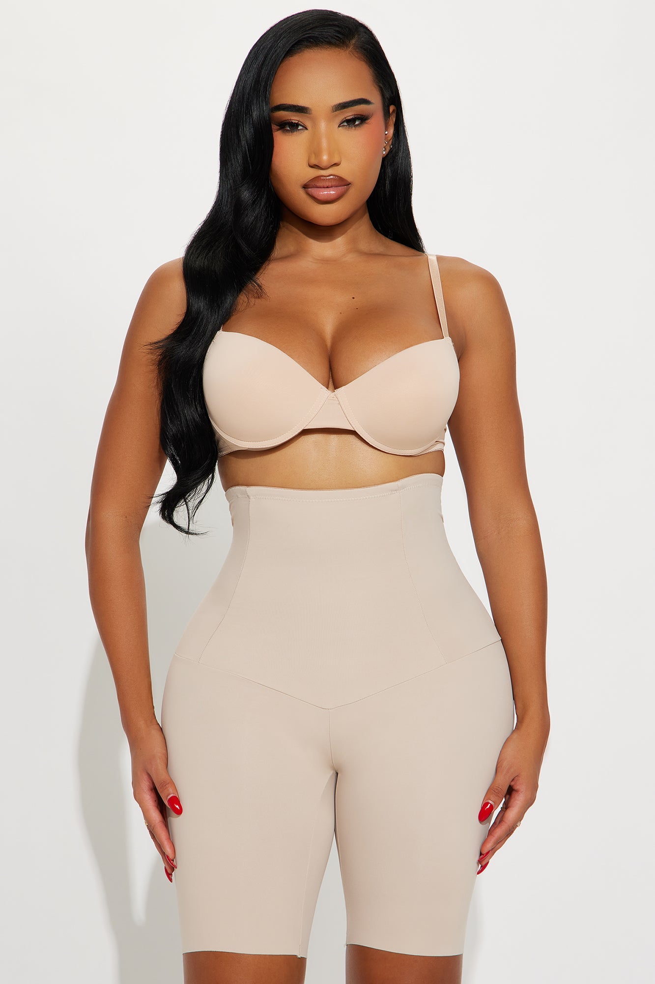 High Compression Shape Sculpting Short Shapewear - Nude