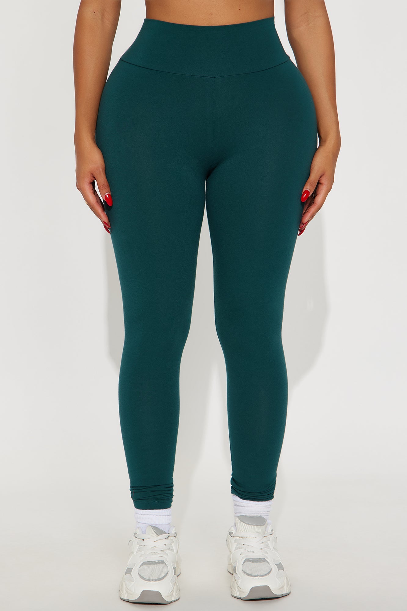 Running Around High Rise Legging - Teal