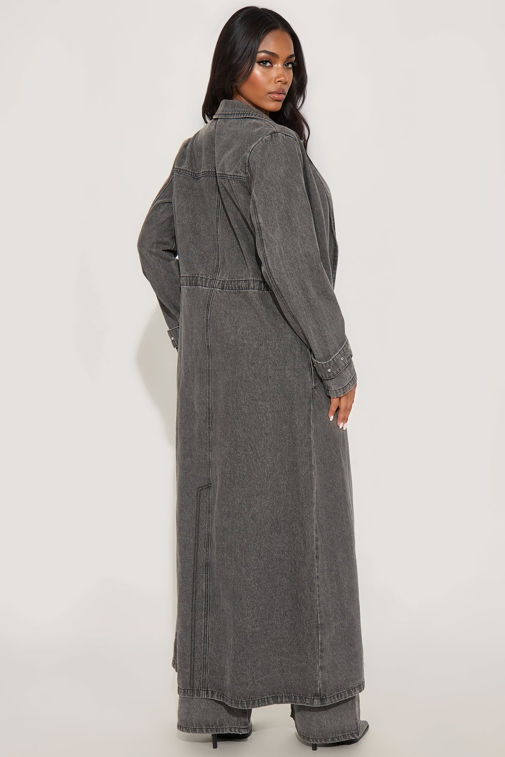 Ember Denim 3 Piece Pant Set - Black