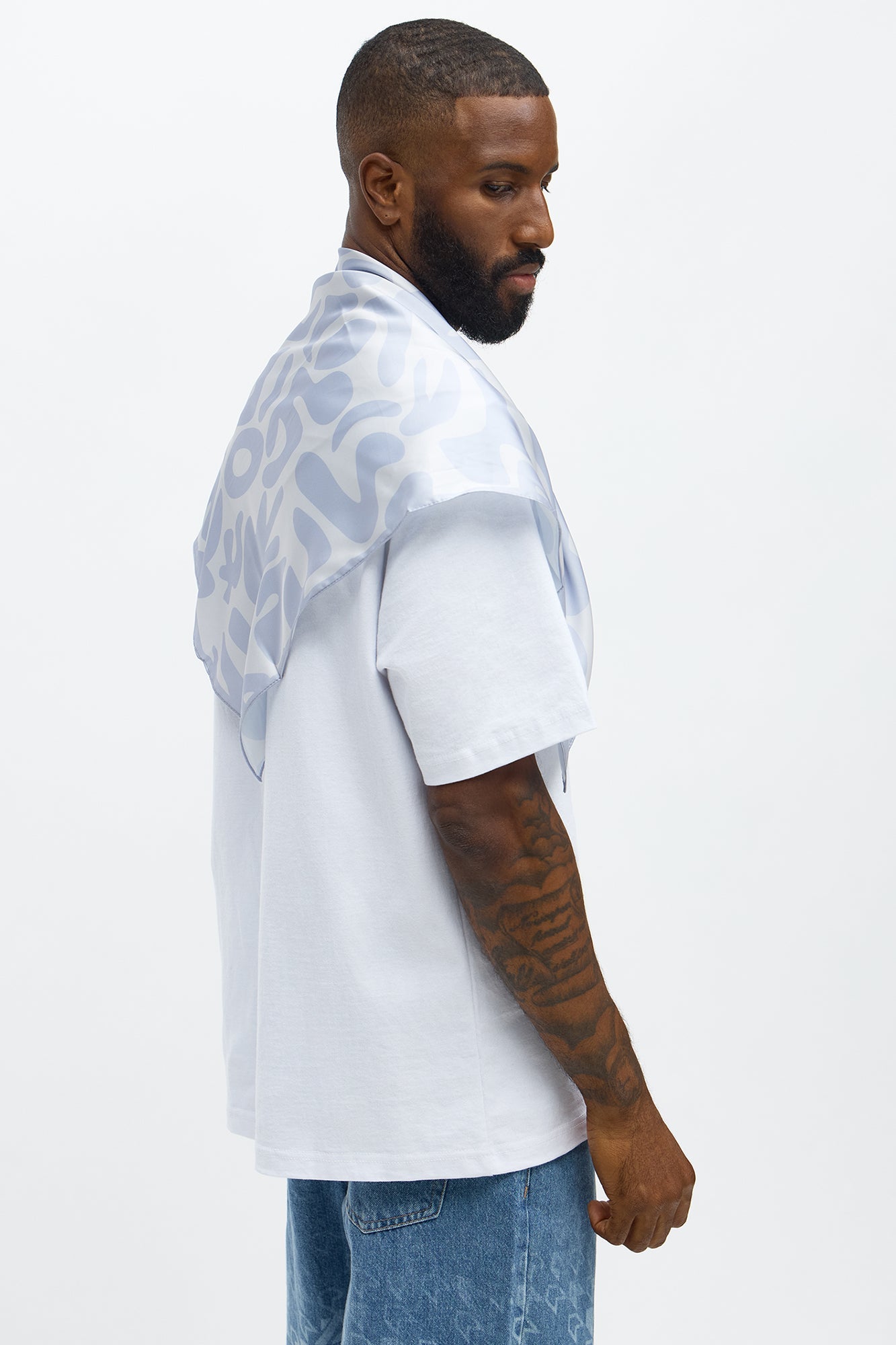Abstract Art Bandana - Blue/combo