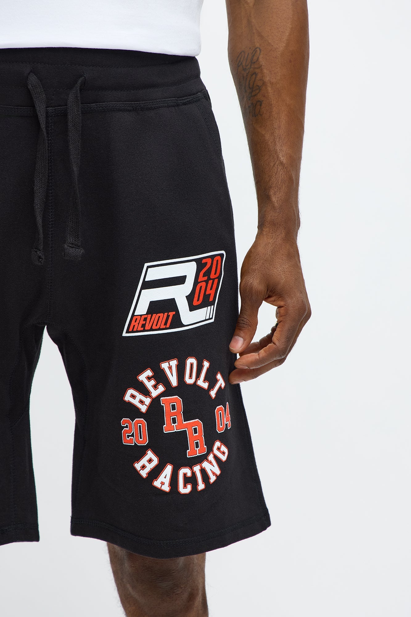 Revolt Racing Sweatshorts - Black
