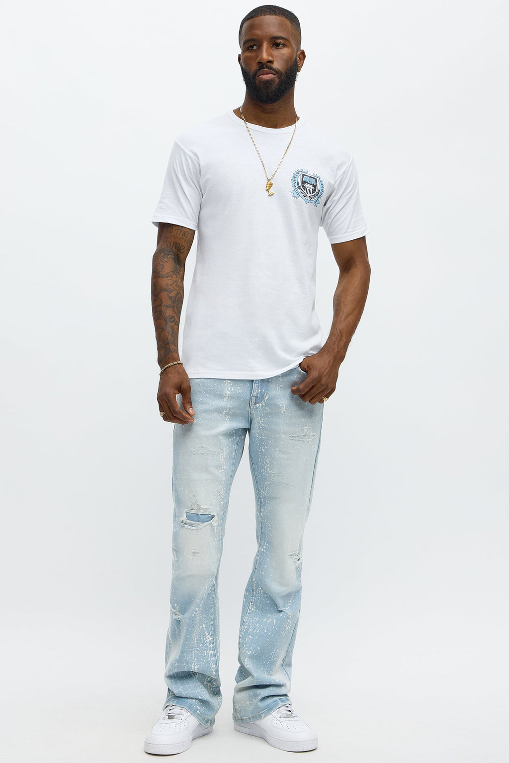 Richton Social Club Short Sleeve Tee - White