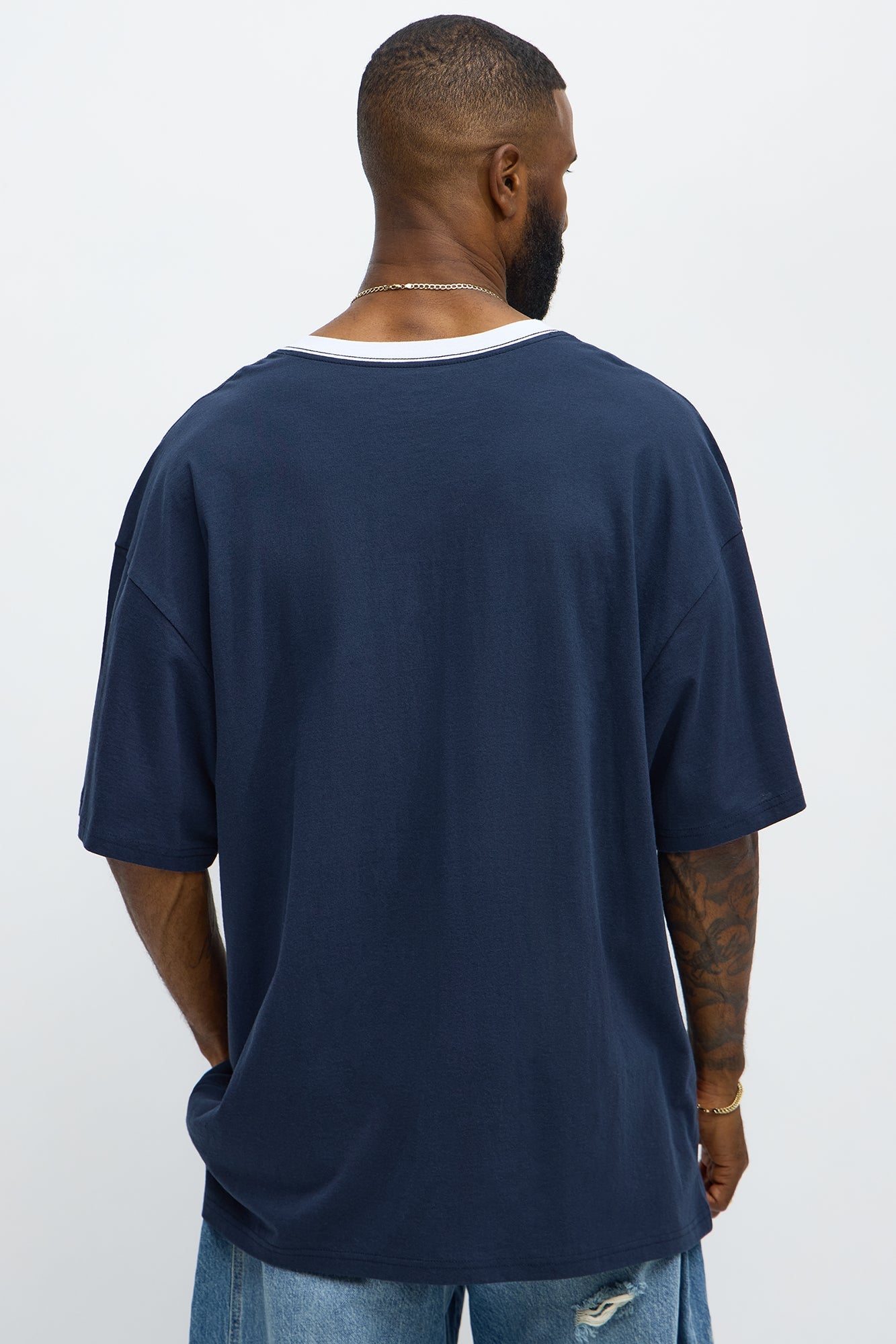 New York Collegiate Jersey Tee - Multi Color