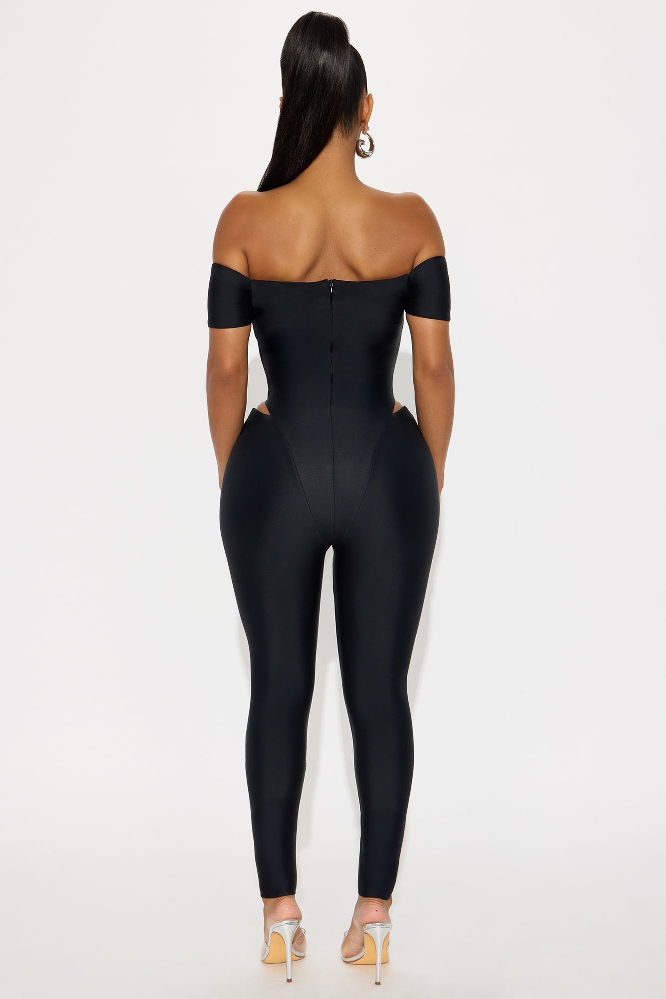 Isla Double Lined Jumpsuit - Black