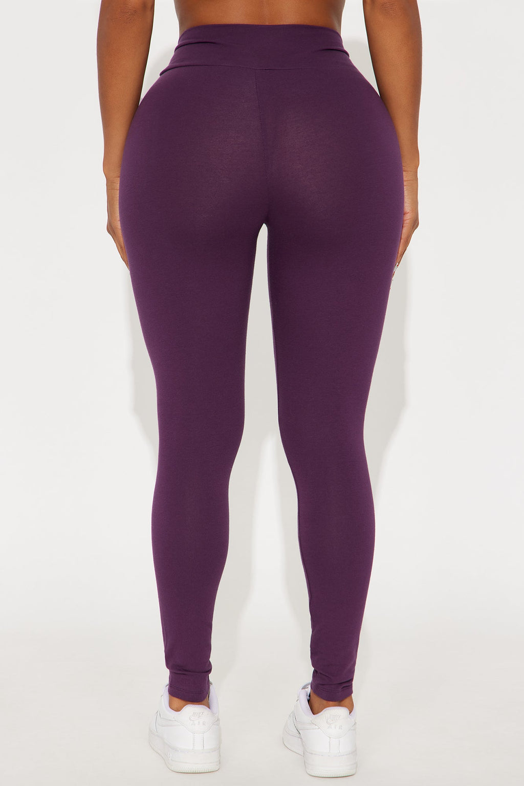 Running Around High Rise Legging - Plum