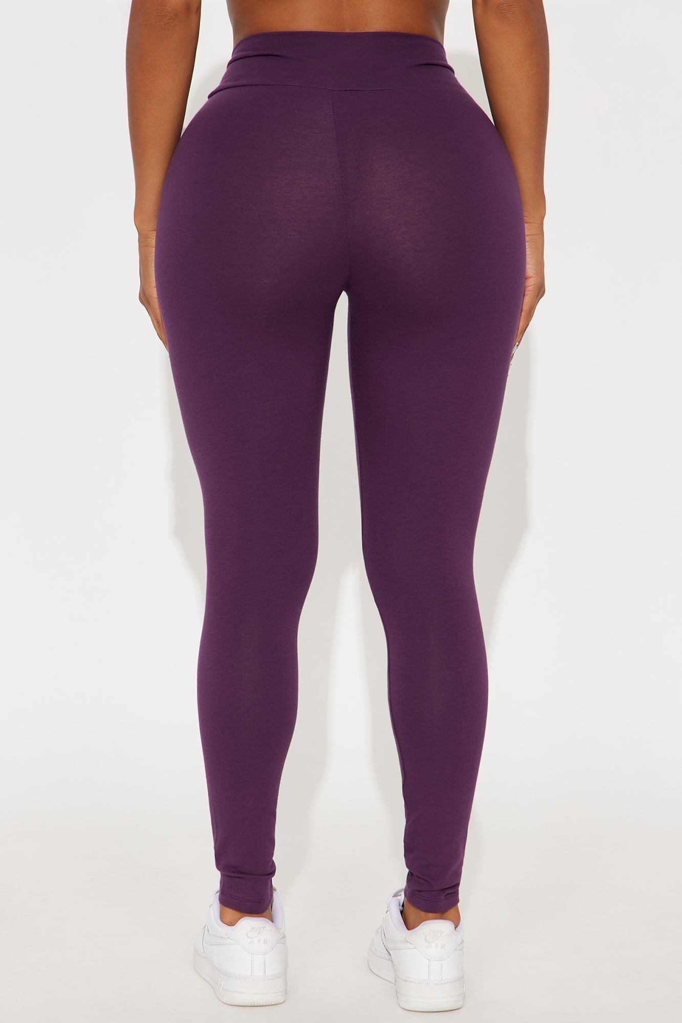 Running Around High Rise Legging - Plum
