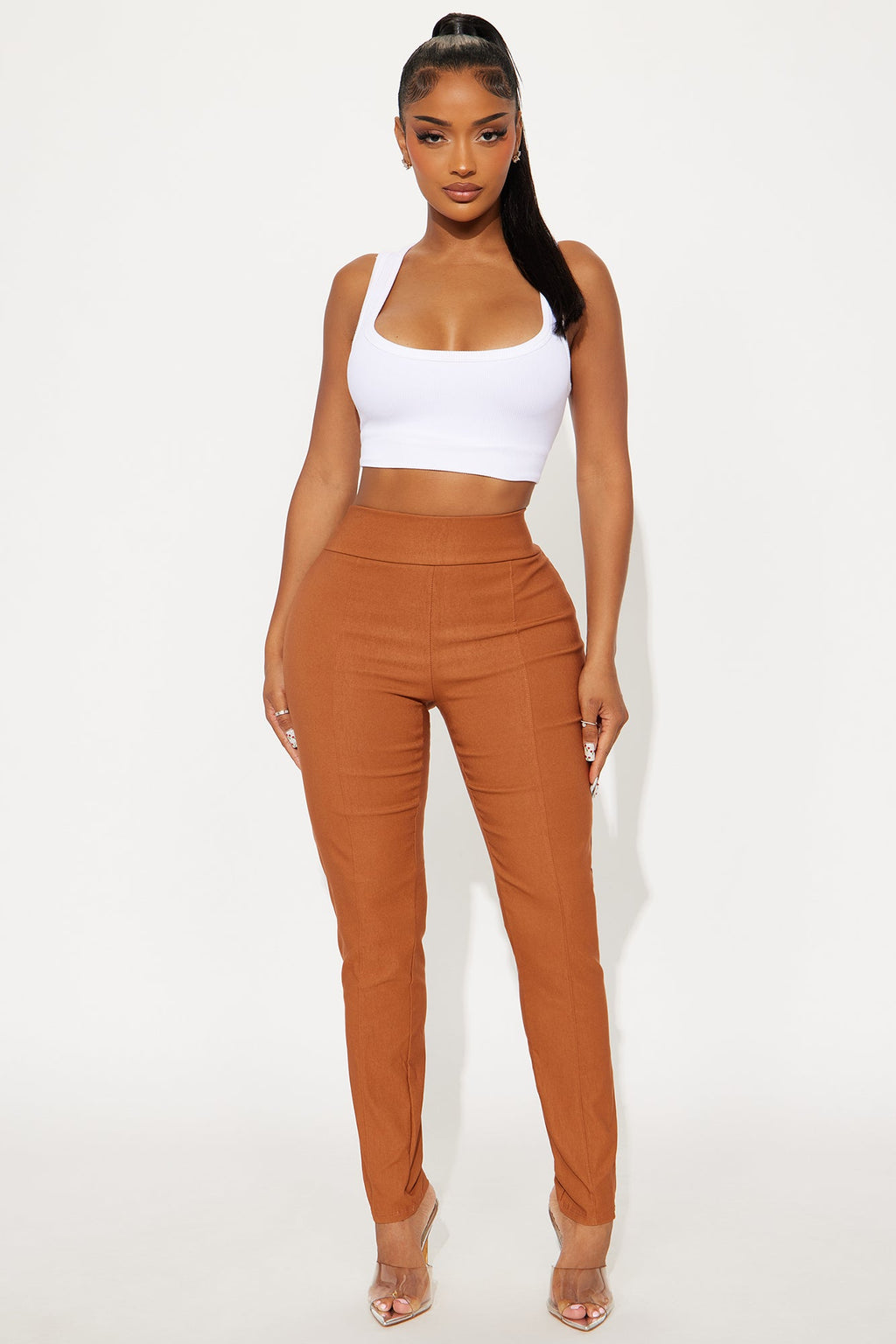 No Comparison Millennium Skinny Pant - Camel