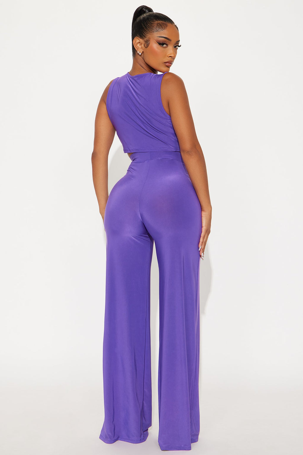 Goddess Hour Pant Set - Purple 