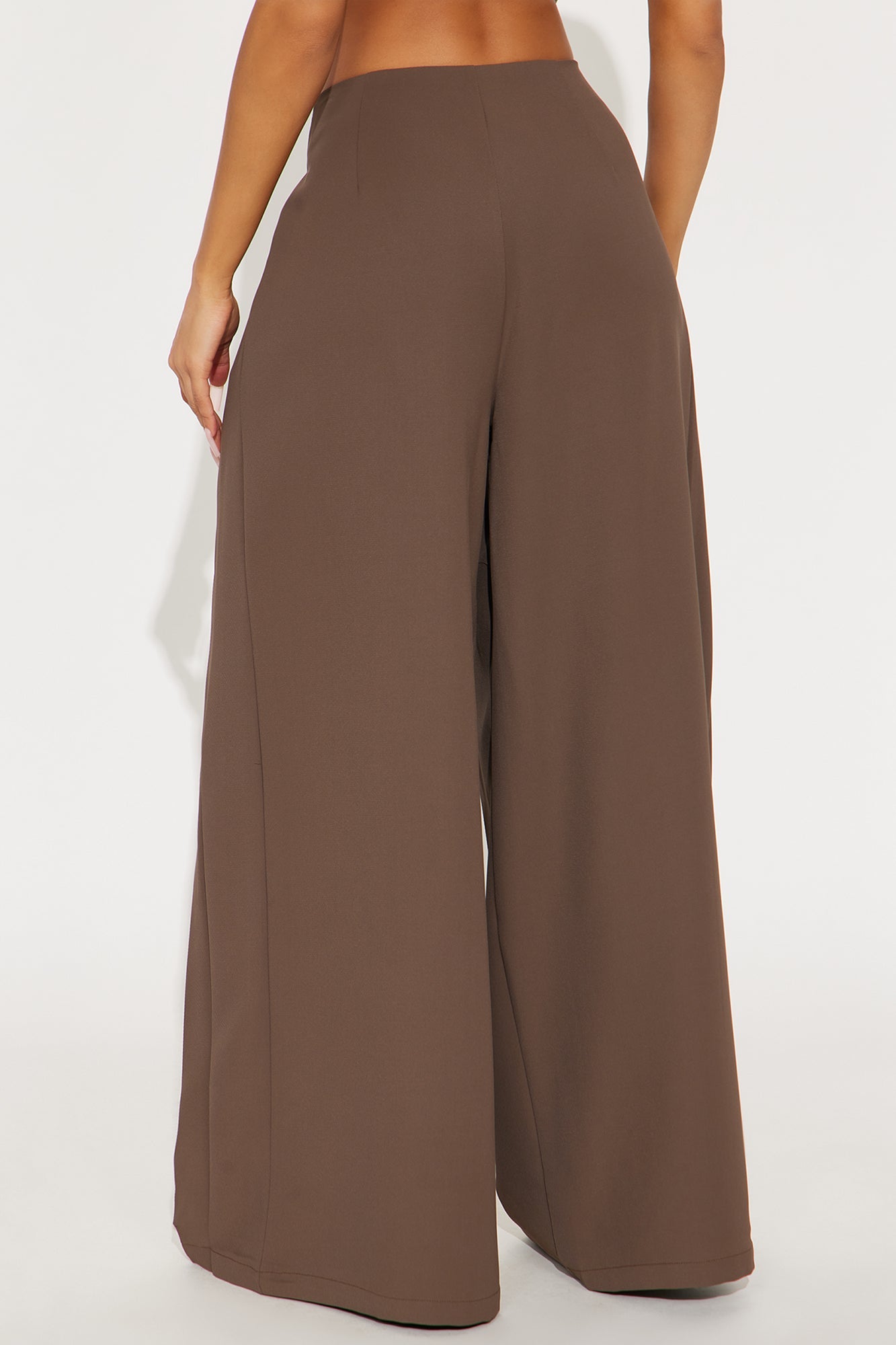Blaire Wide Leg Trouser - Olive