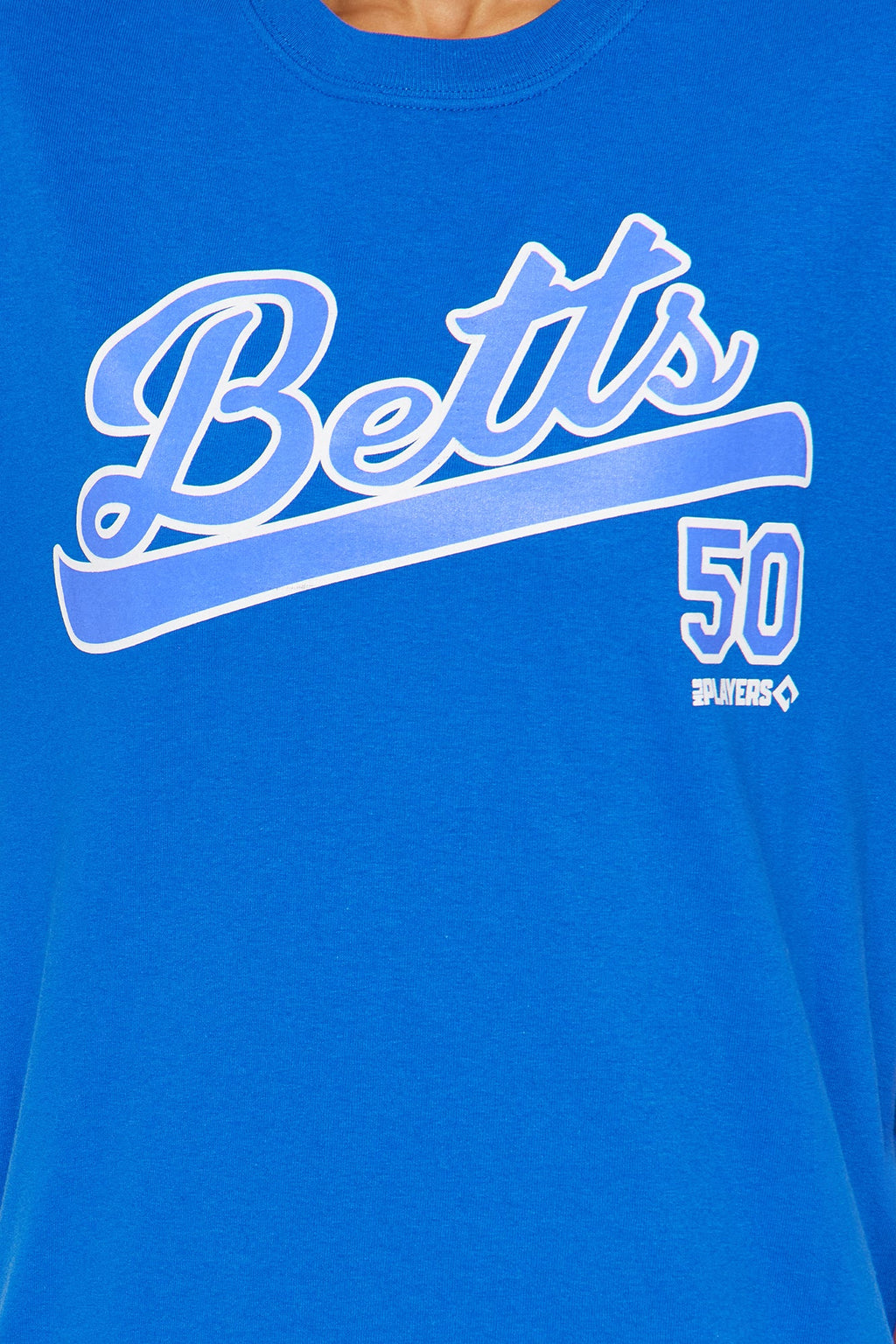 MLB Betts Number Tee - Blue