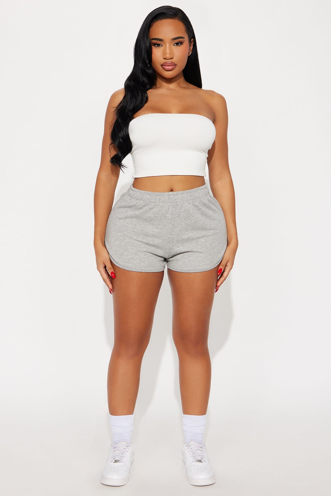 Maddie Lounge Short - Grey