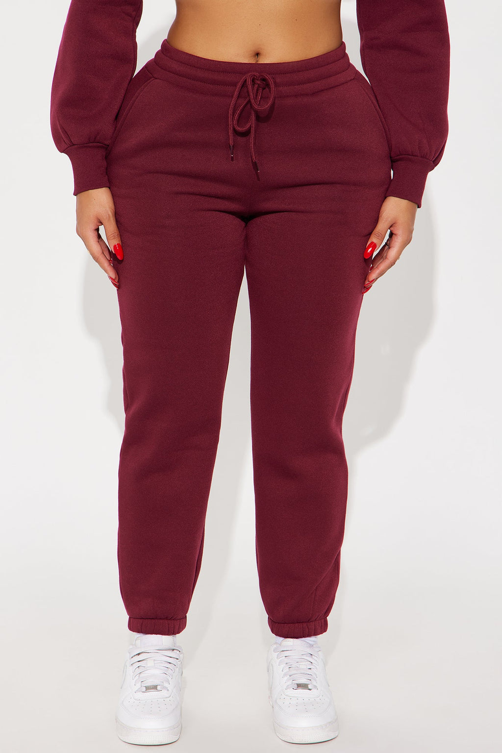 Candice Jogger - Burgundy