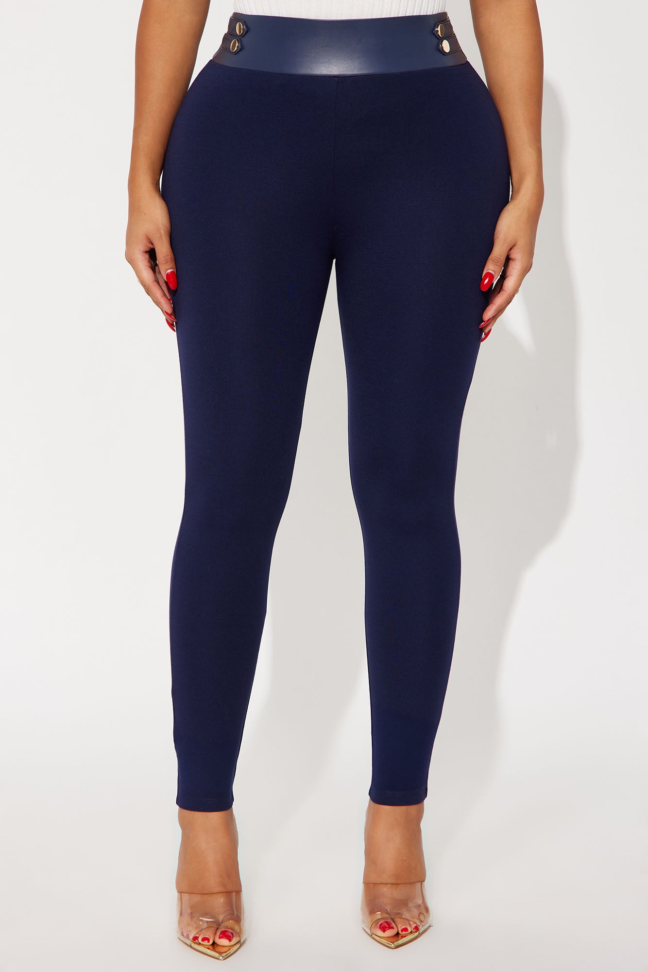 Kendra Ponte Leggings - Navy