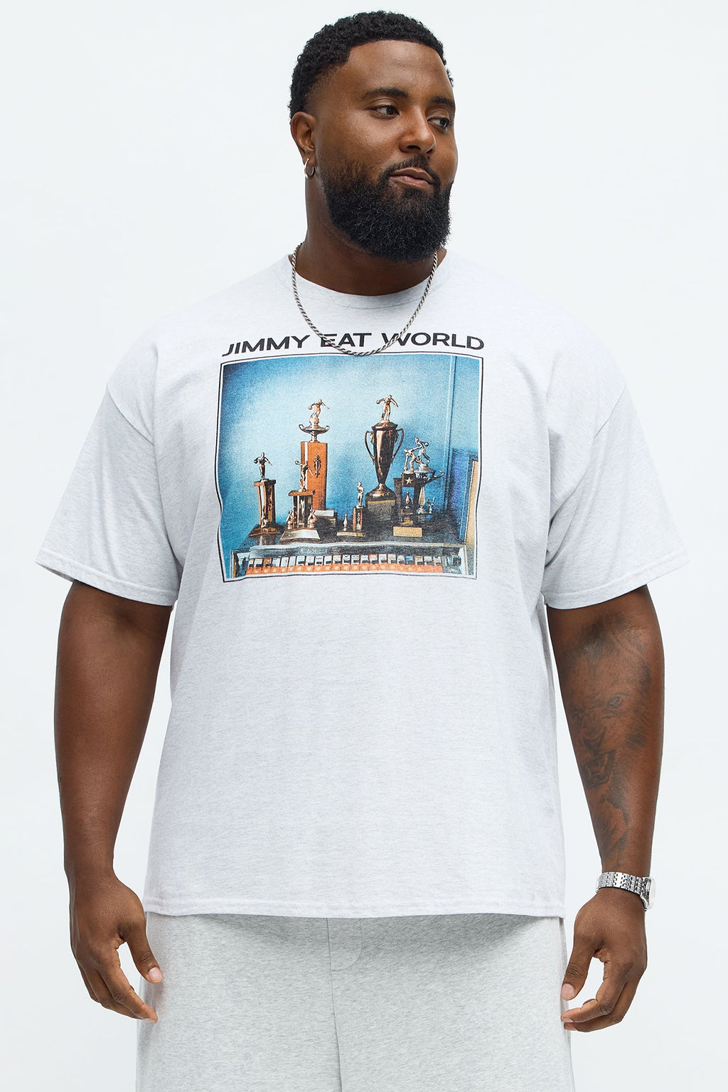 Jimmy Eat World Short Sleeve Tee - Grey