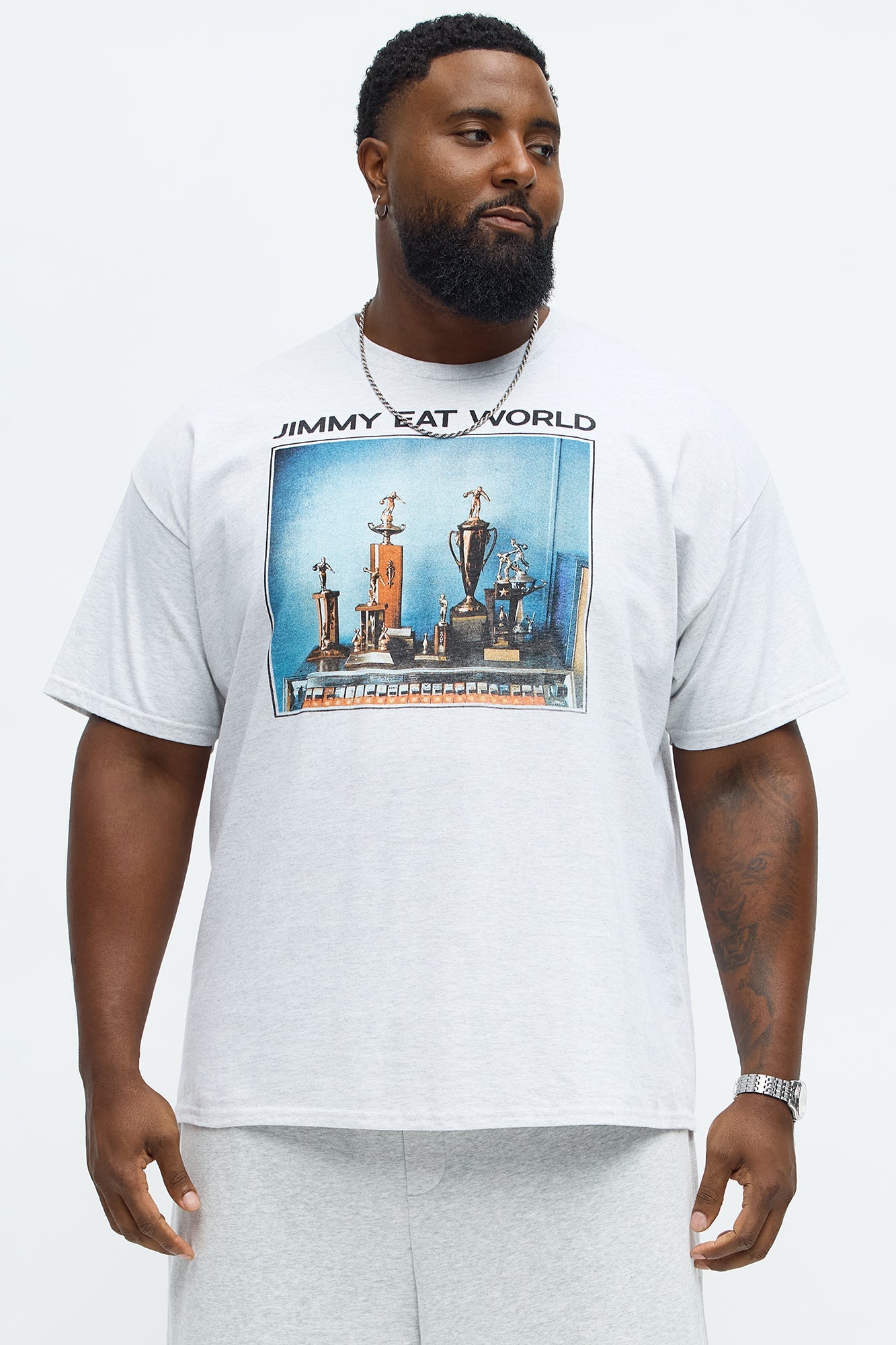 Jimmy Eat World Short Sleeve Tee - Grey